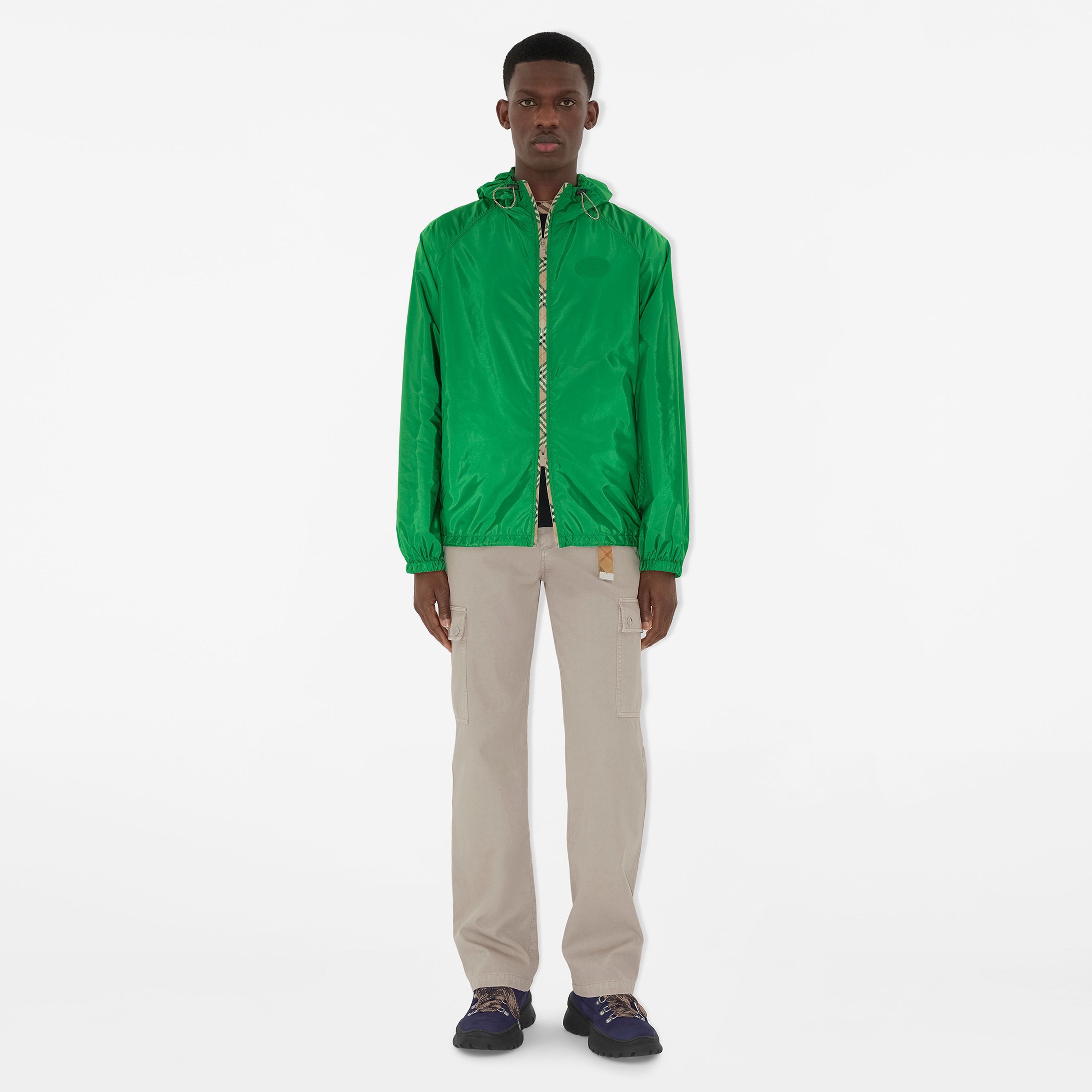 Burberry Erkek Yeşil Mont