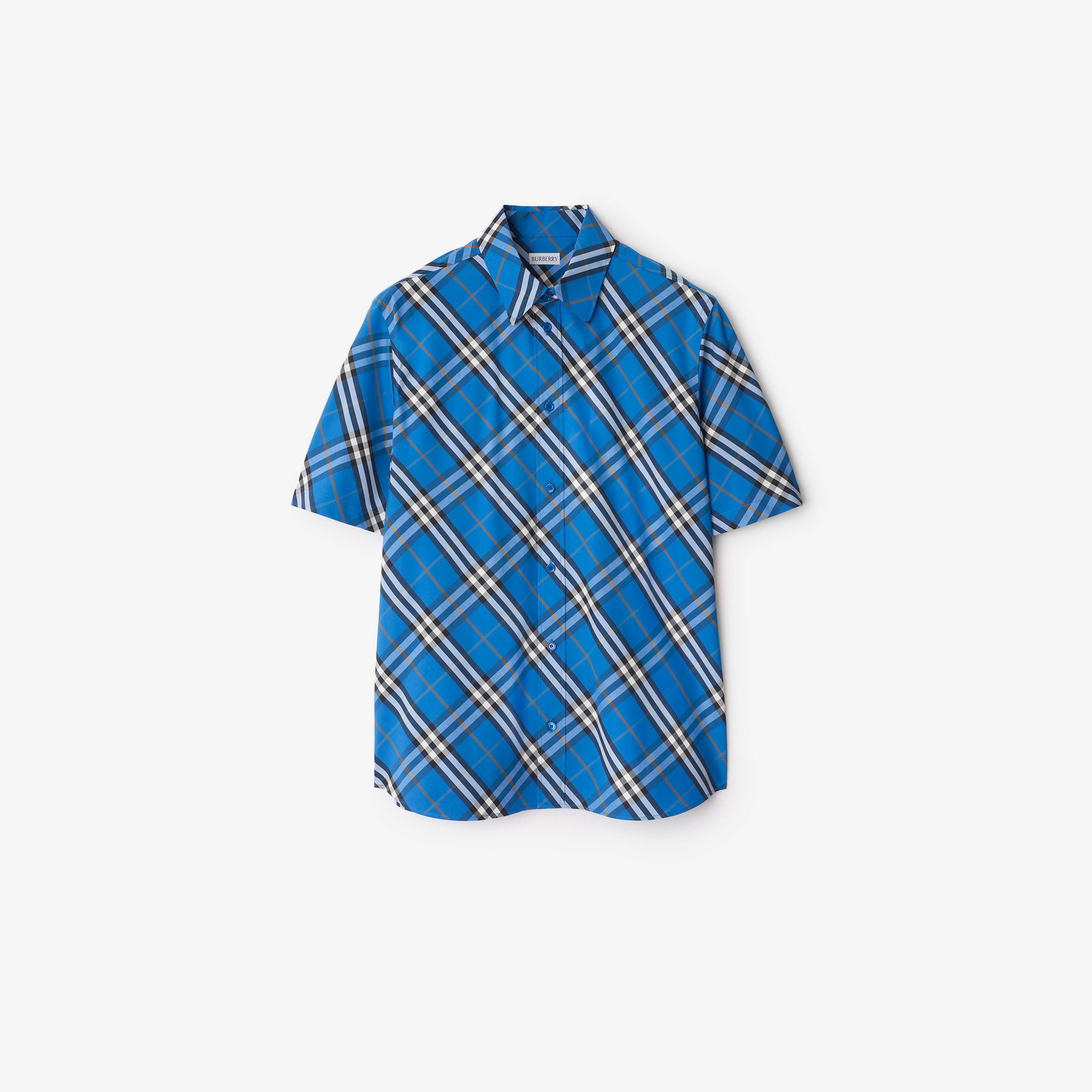 Burberry Erkek Mor Gömlek