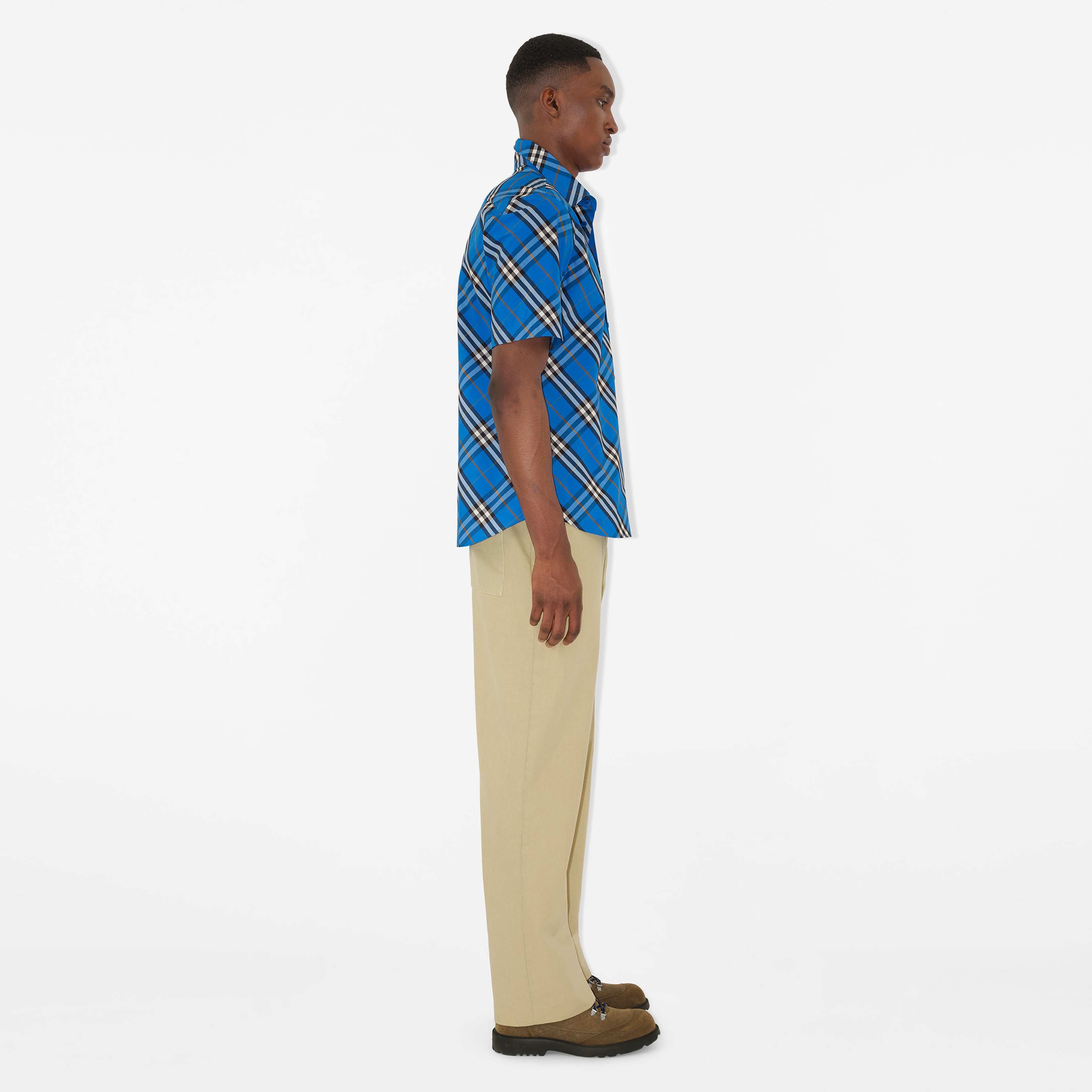 Burberry Erkek Mor Gömlek