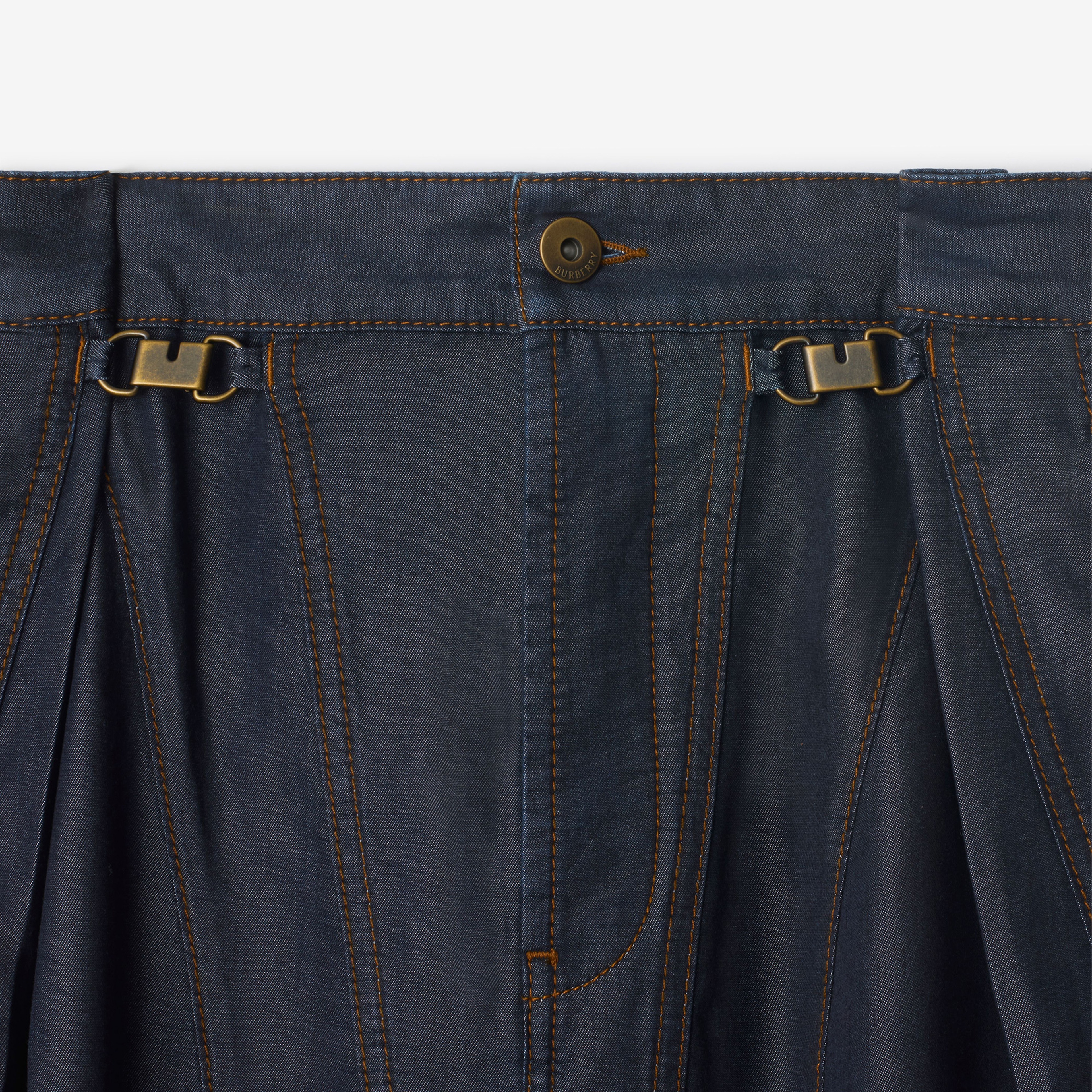 Burberry Kadın Mavi Pantolon