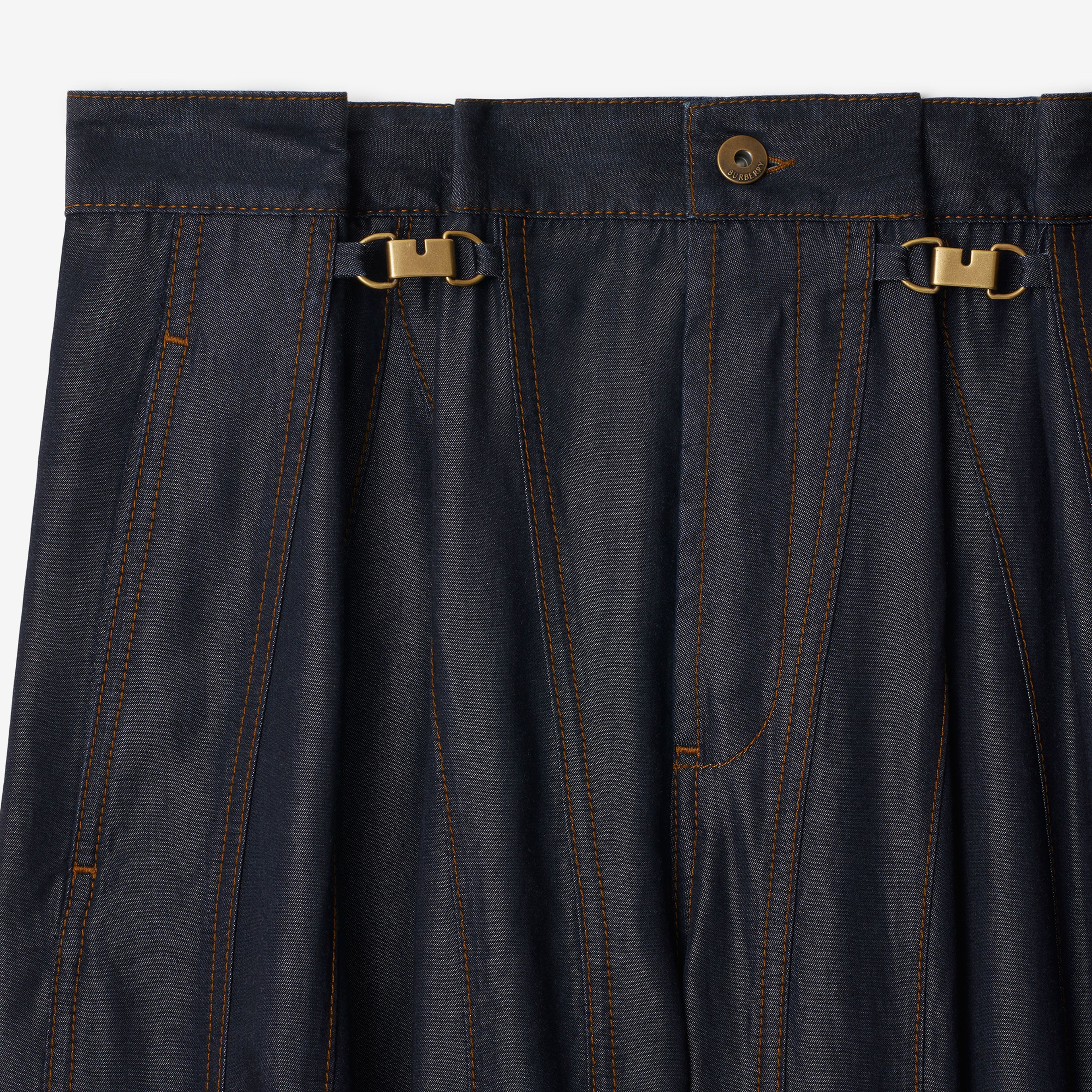 Burberry Kadın Mavi Pantolon