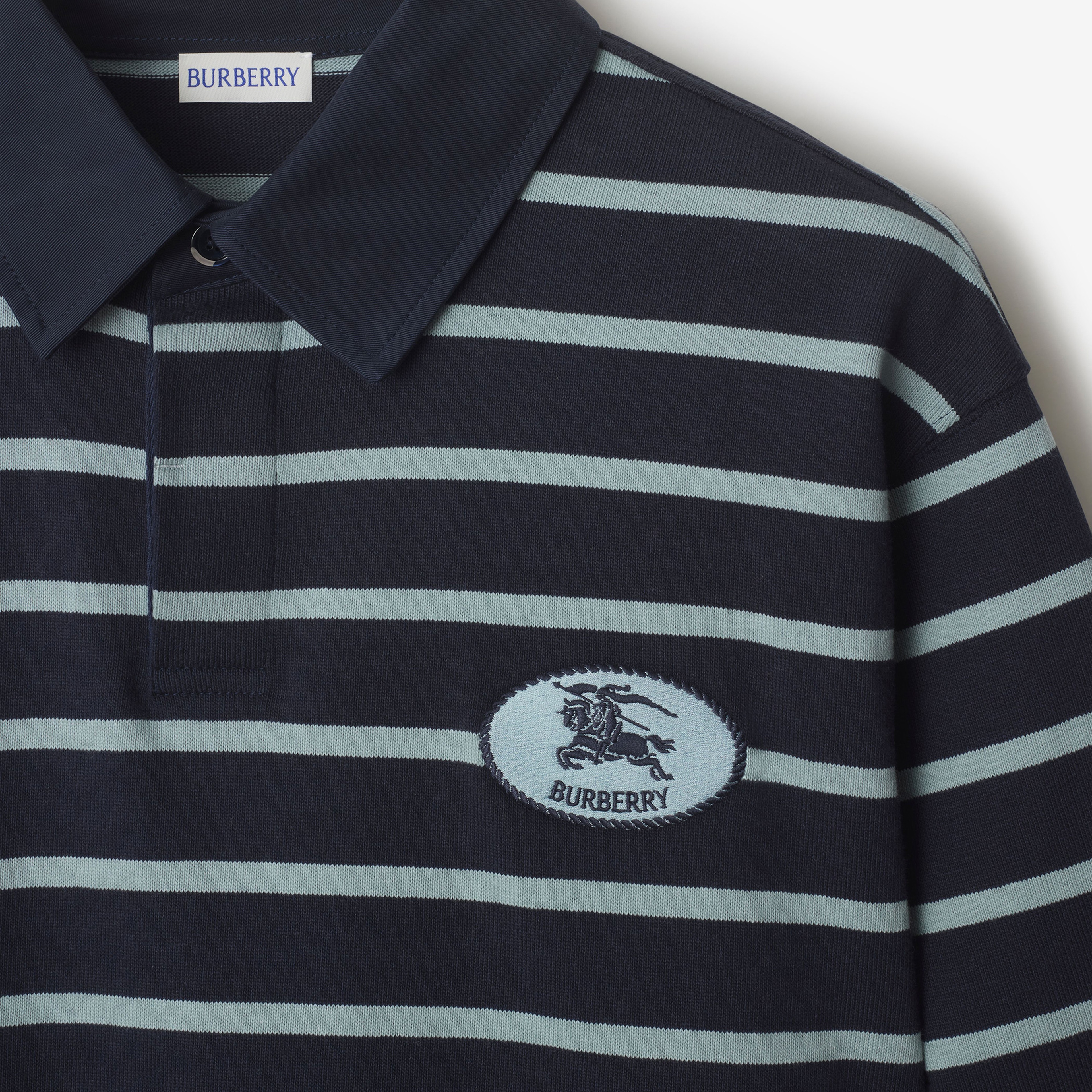 Burberry Erkek Gri Polo