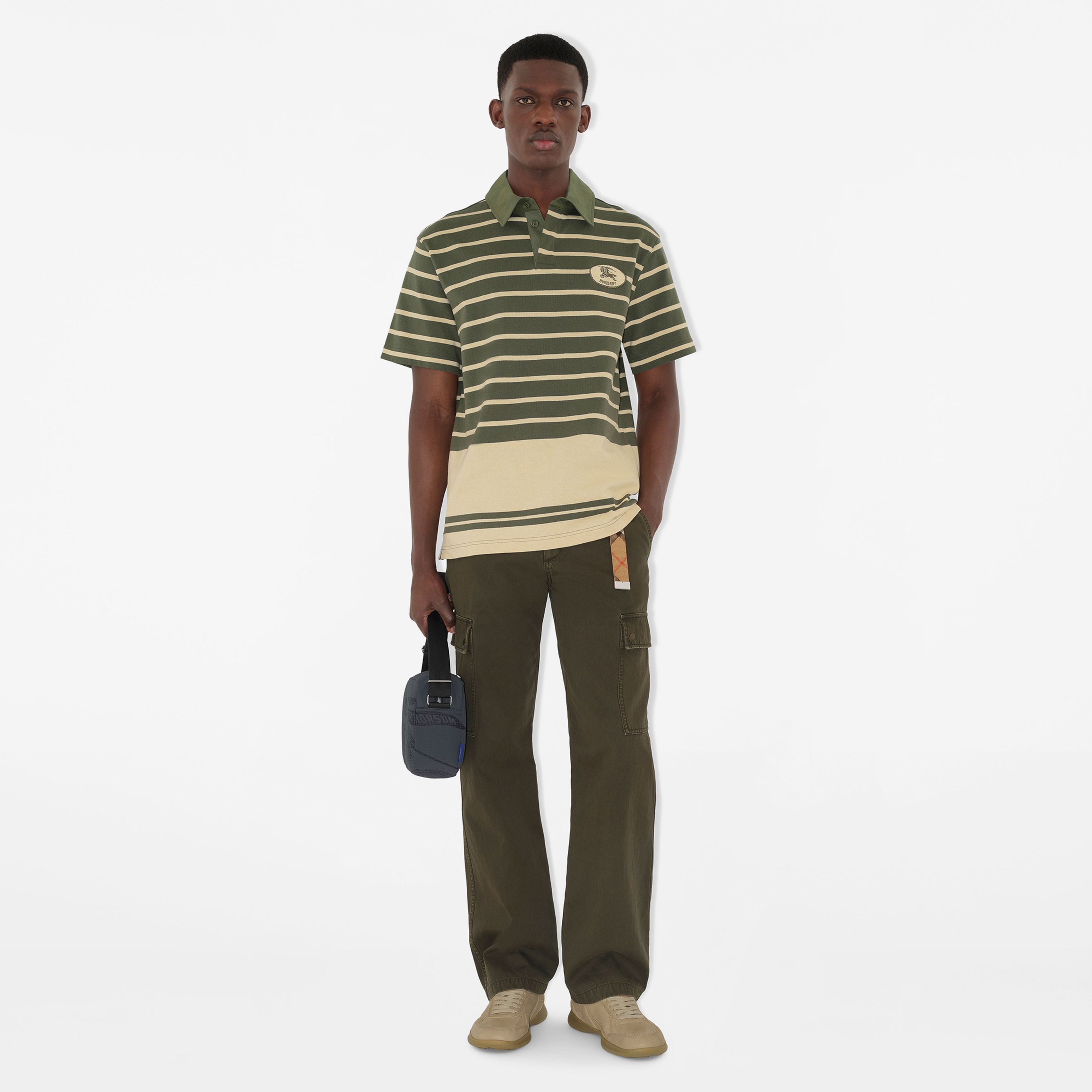 Burberry Erkek Yeşil Polo