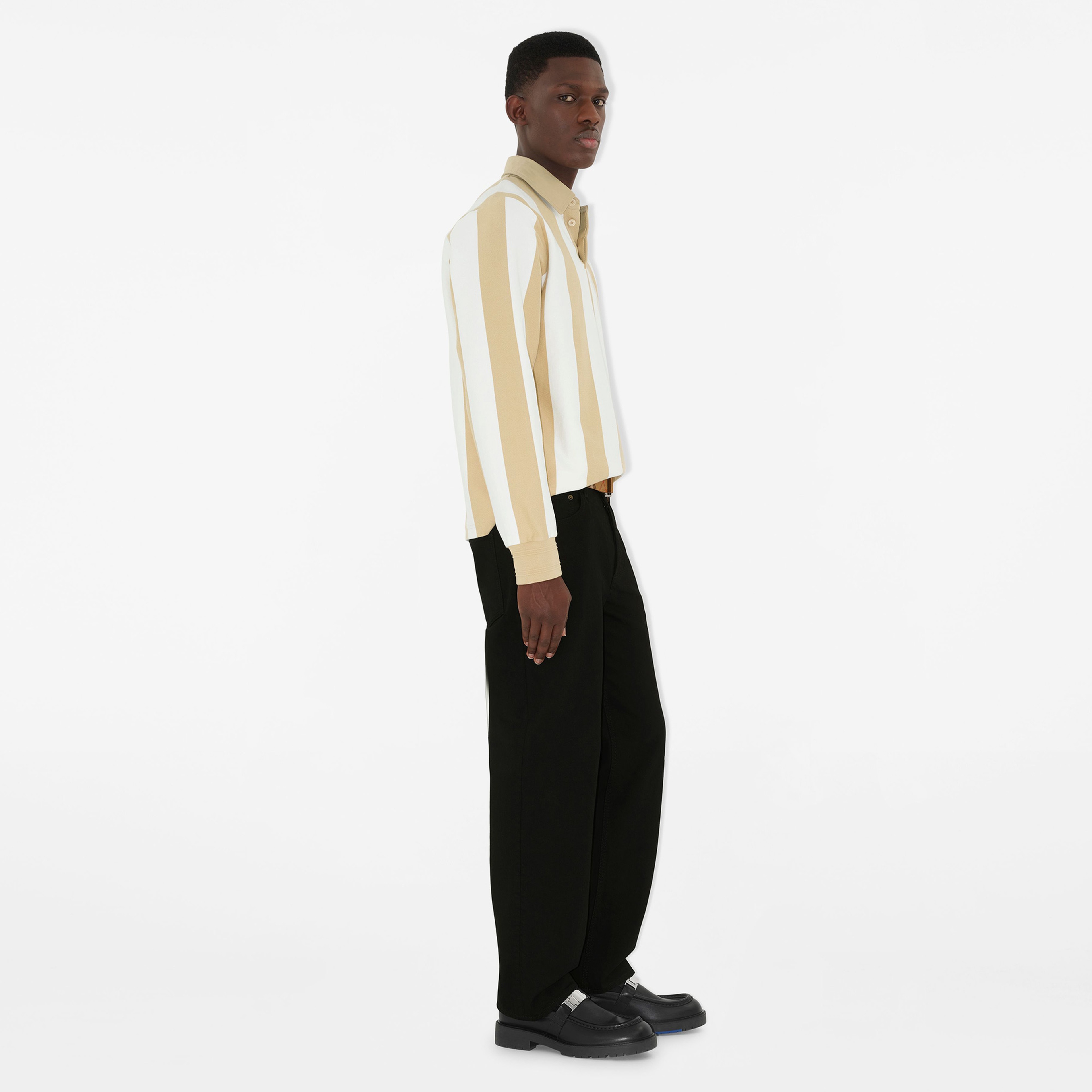 Burberry Erkek Siyah Pantolon