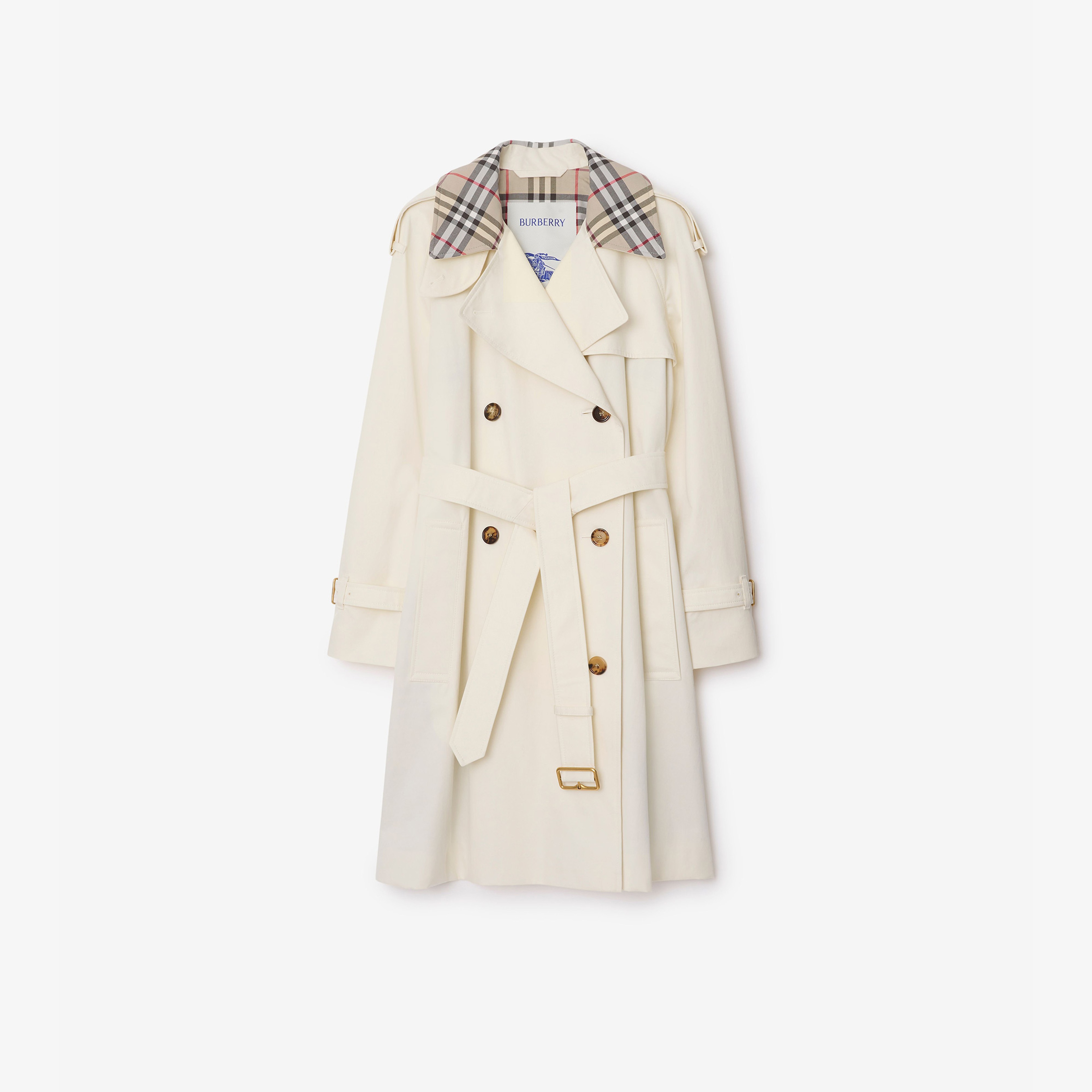 Burberry Kadın Beyaz Mont