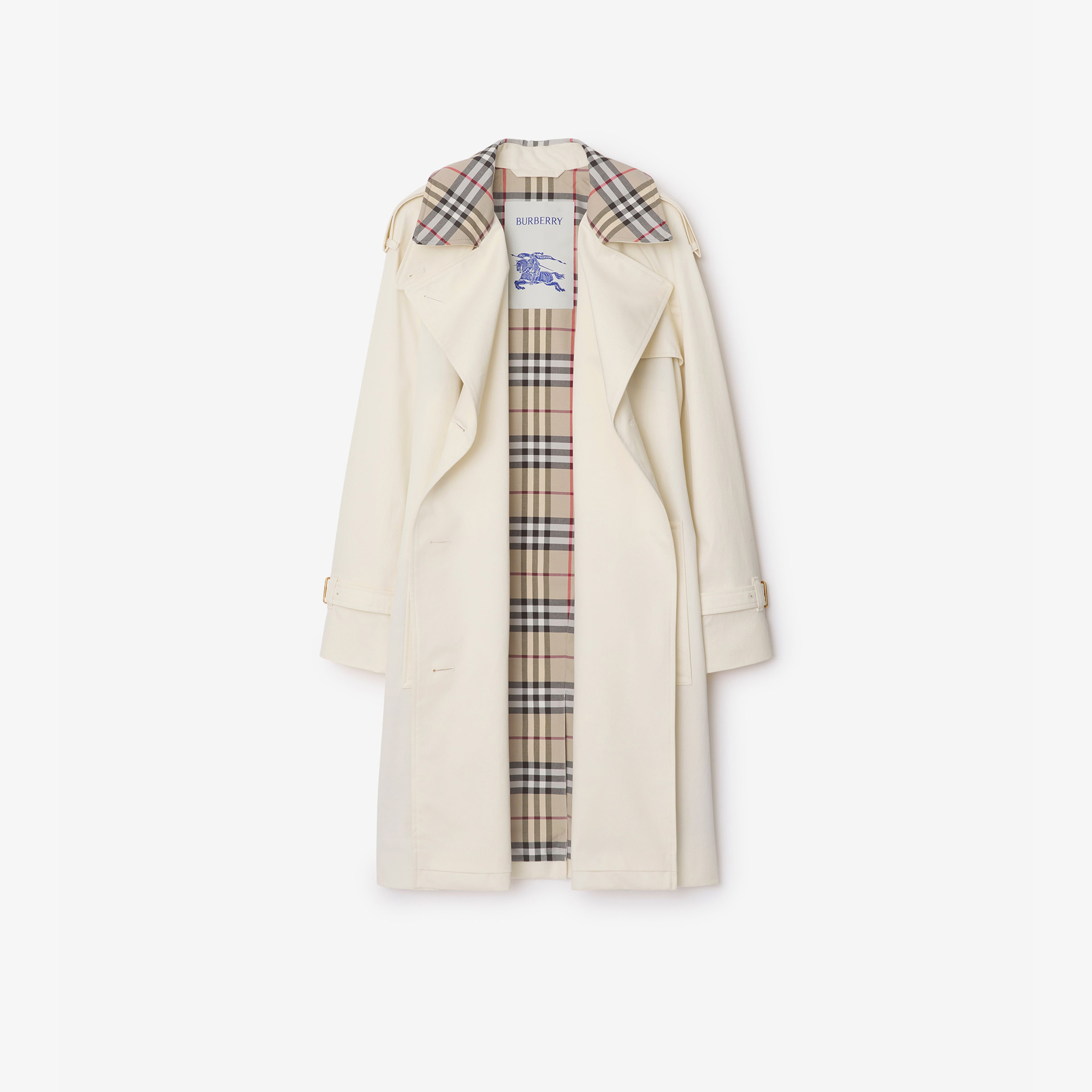 Burberry Kadın Beyaz Mont