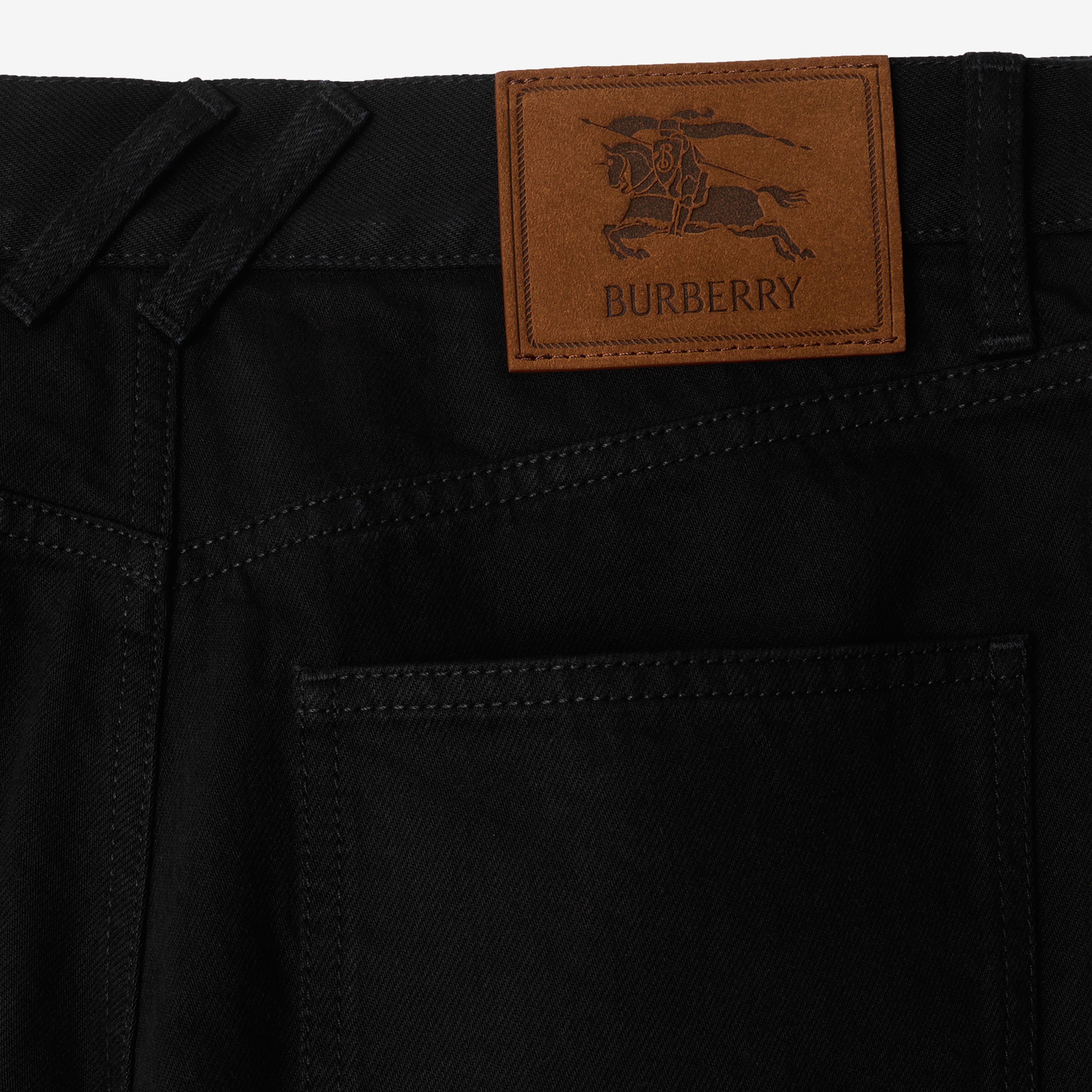 Burberry Erkek Siyah Pantolon