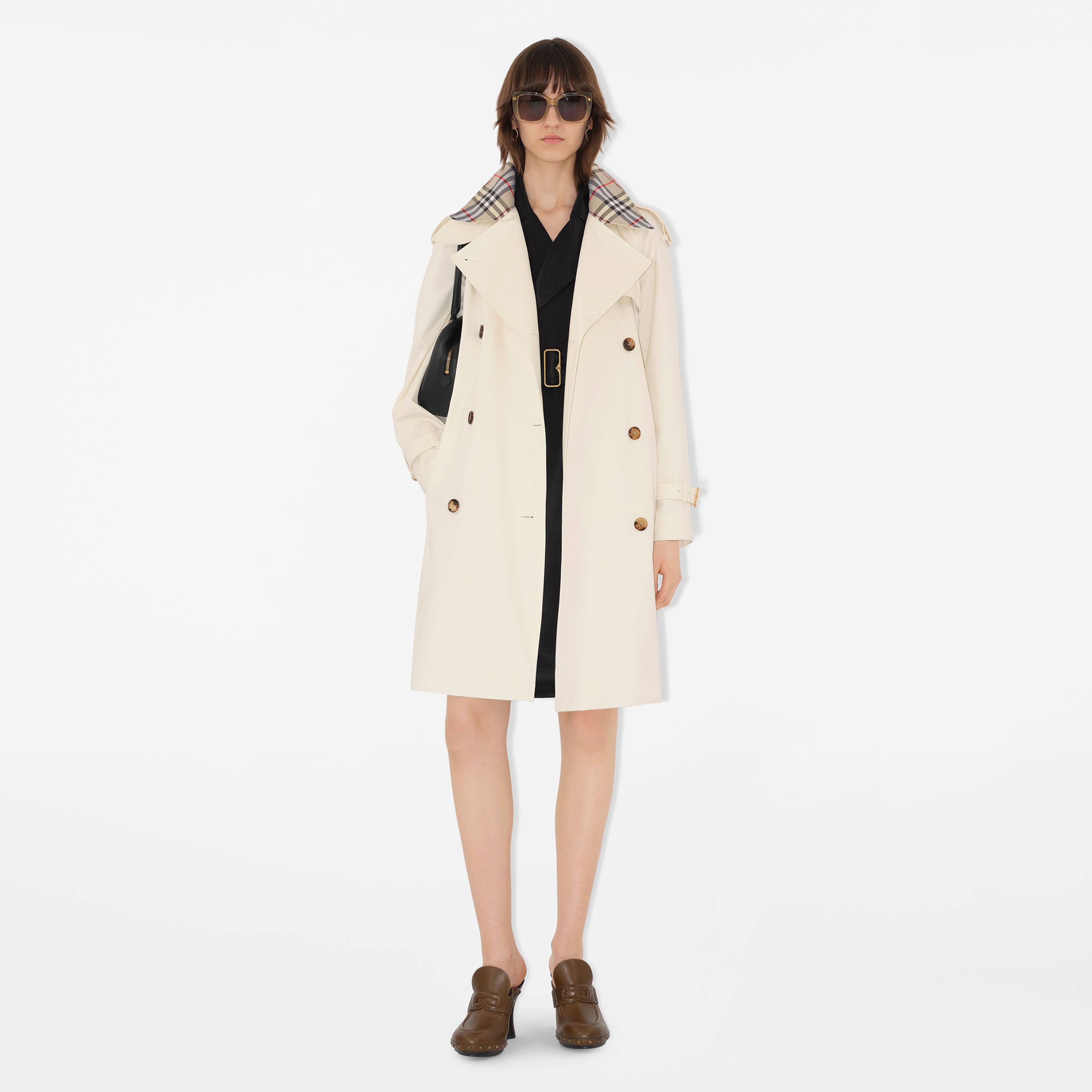 Burberry Kadın Beyaz Mont