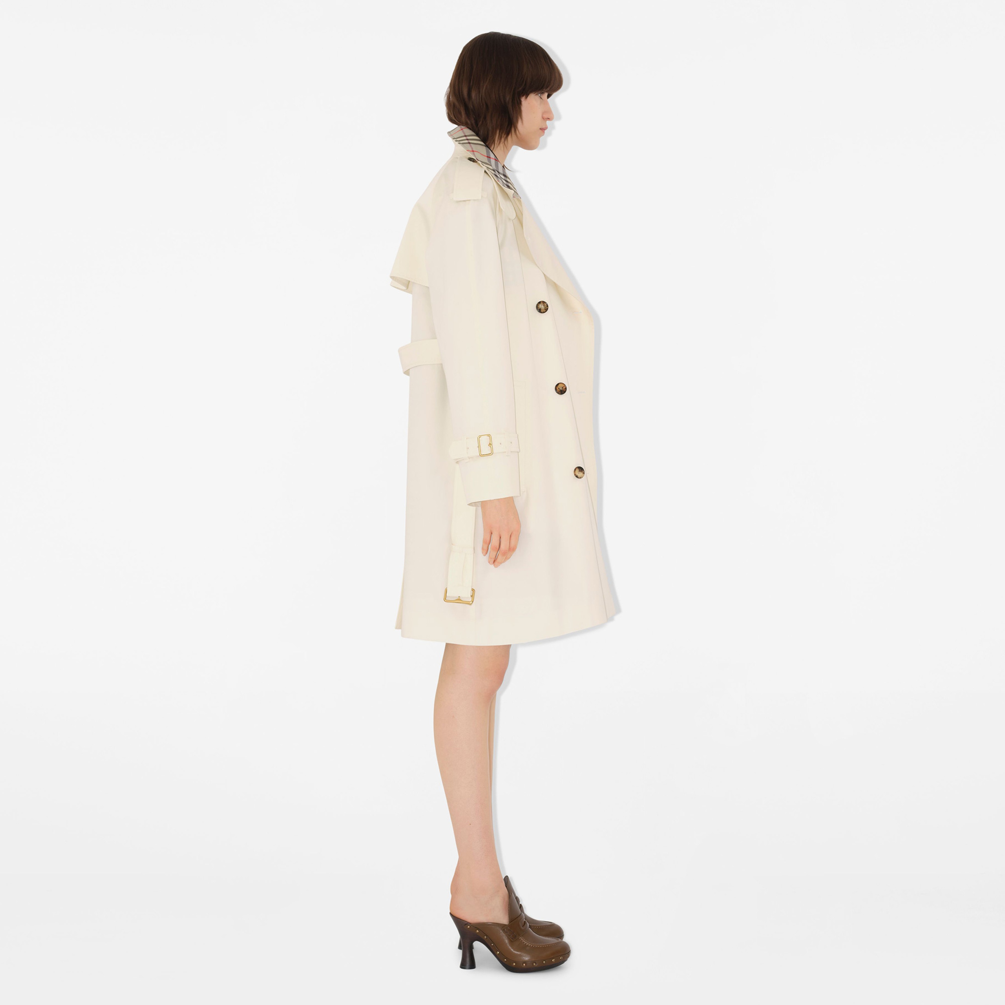 Burberry Kadın Beyaz Mont