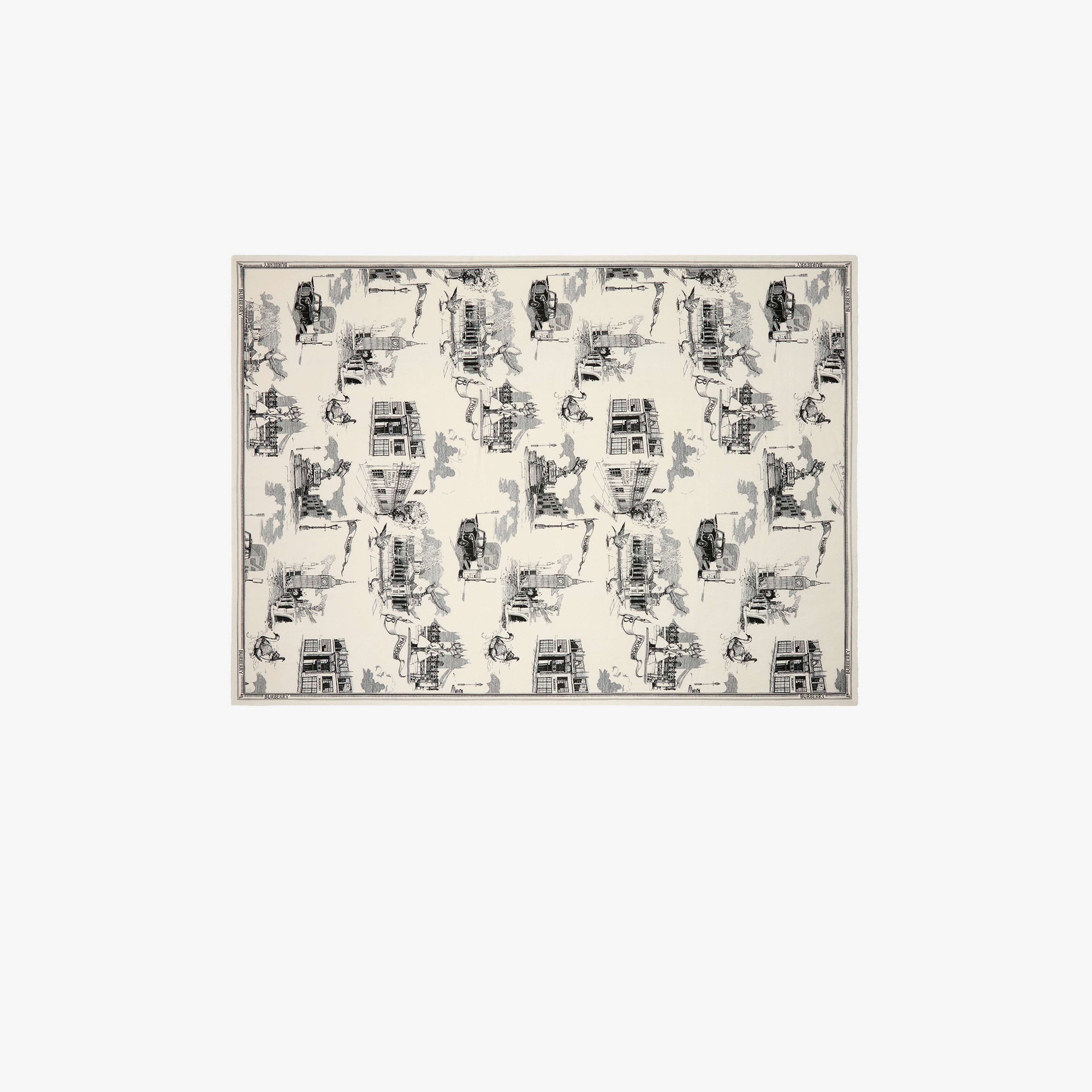 Burberry Kadın Siyah Atkı