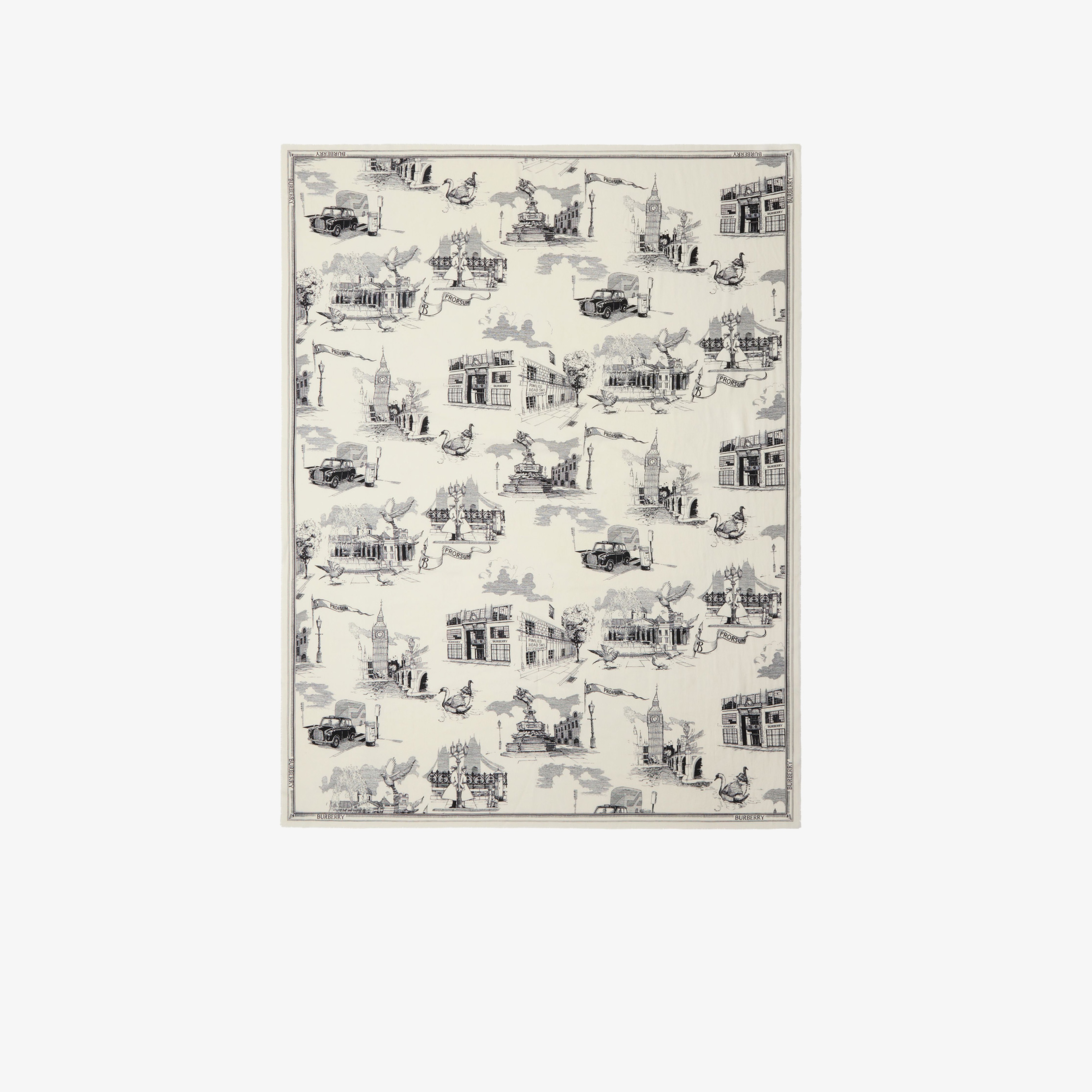 Burberry Kadın Siyah Atkı