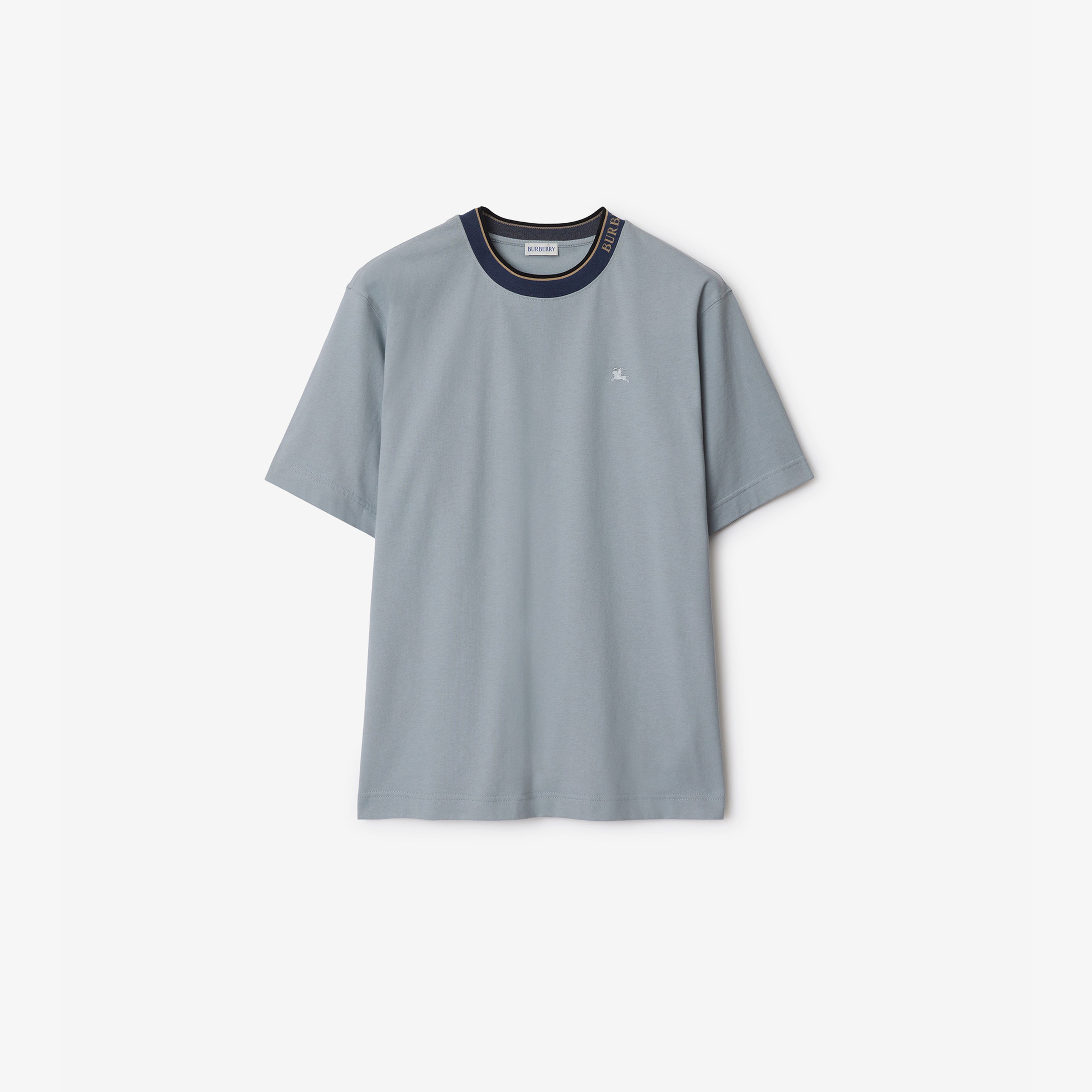 Burberry Erkek Gri T-Shirt