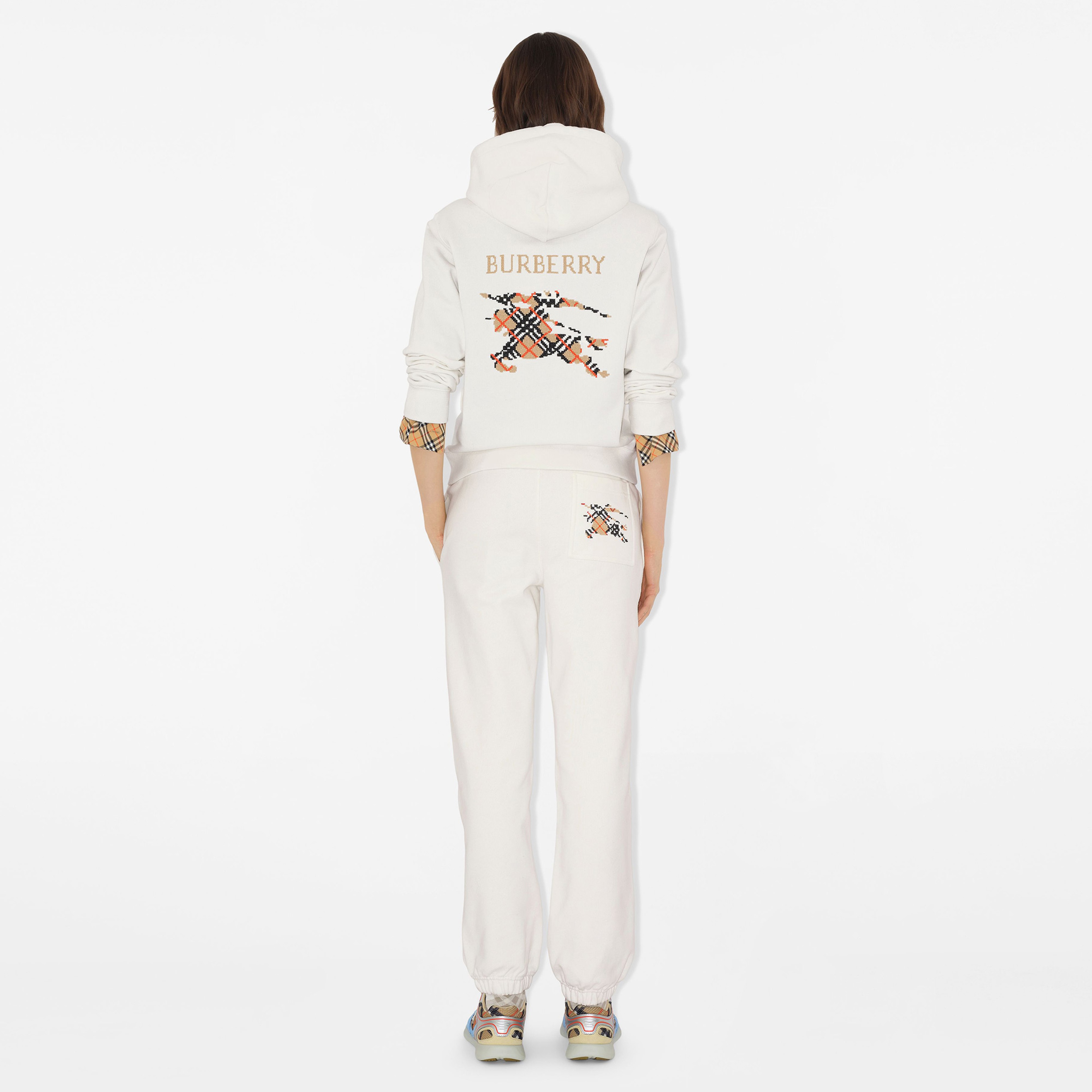 Burberry Kadın Beyaz Sweatshirt