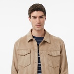 Nautica Erkek Bej Regular Fit Süet Ceket