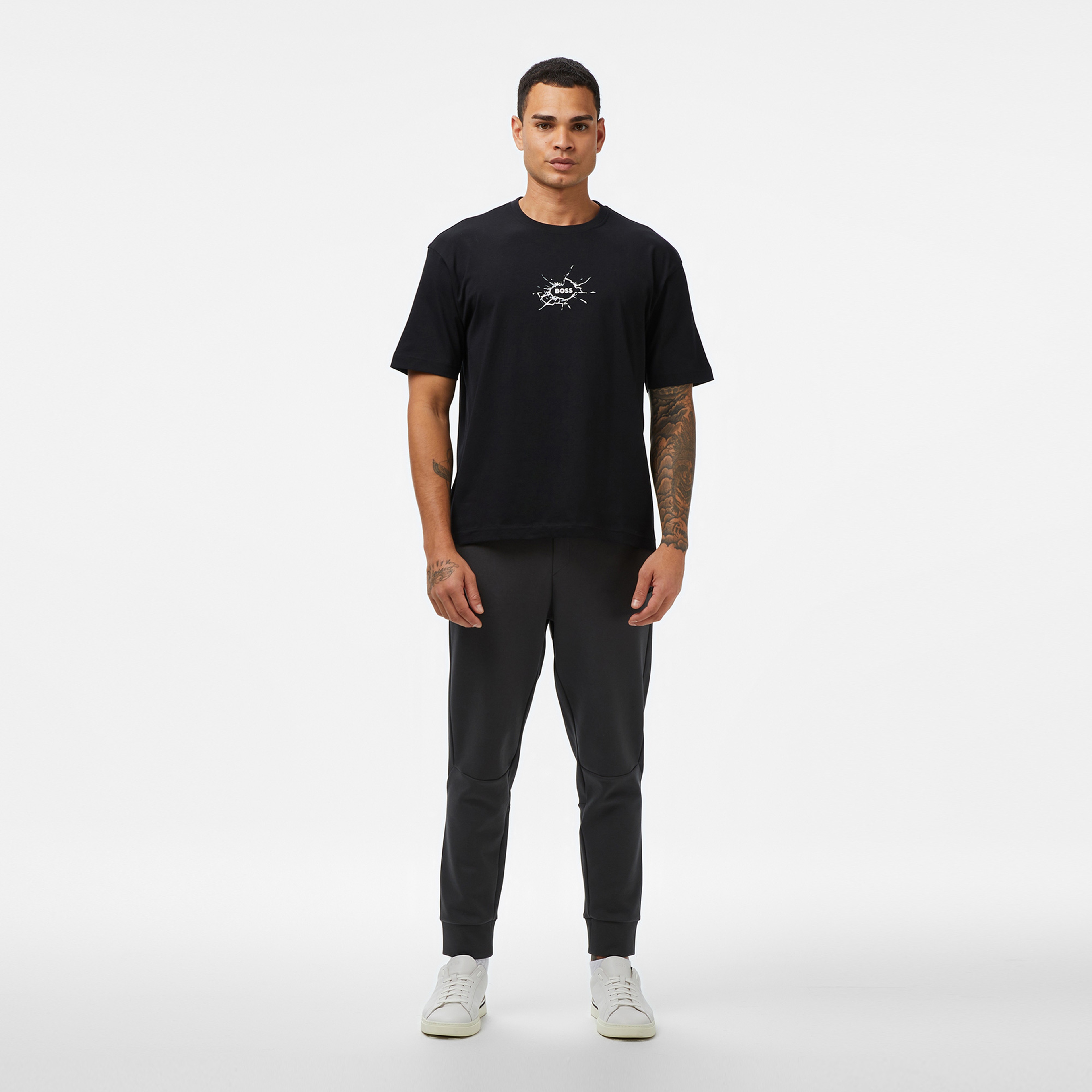 Boss Voyage Erkek Siyah T-Shirt