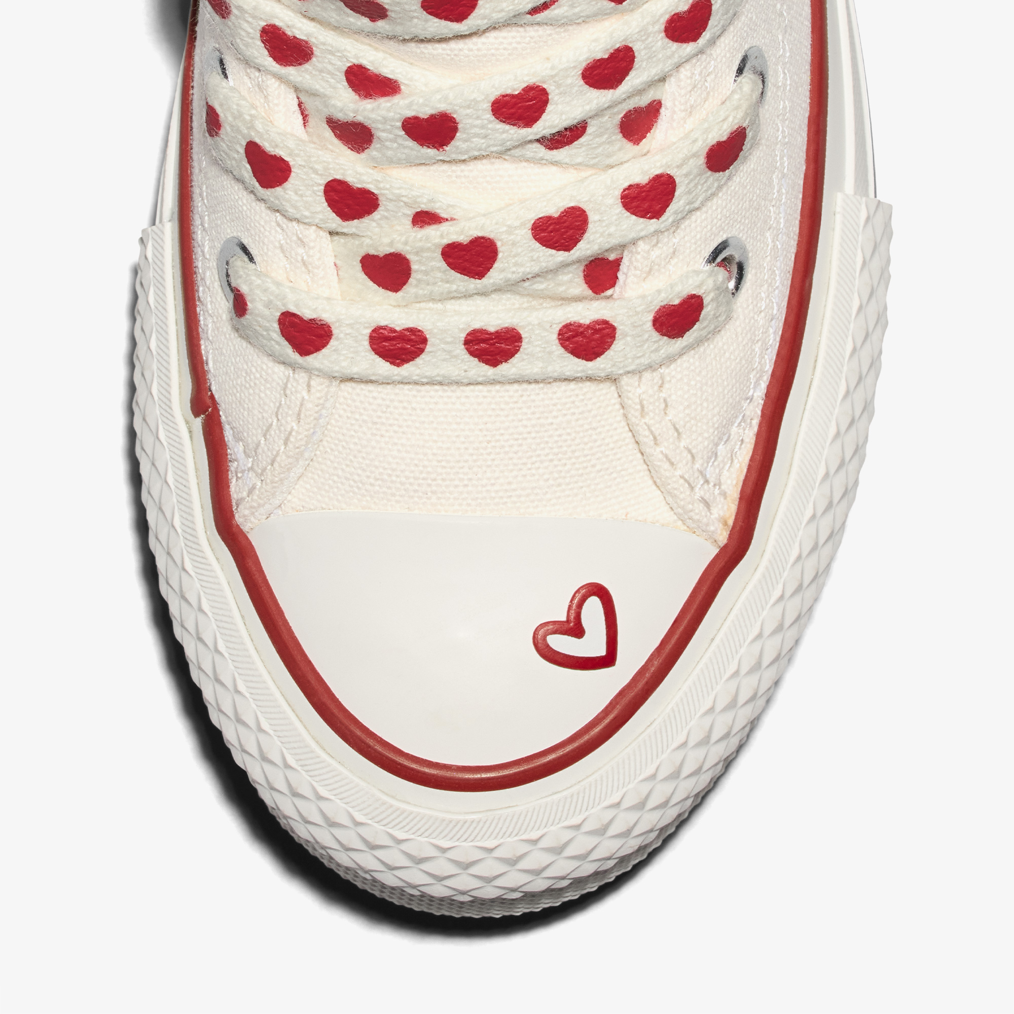 Converse Chucks In Love Chuck Taylor All Star EVA Lift Çocuk Krem Sneaker
