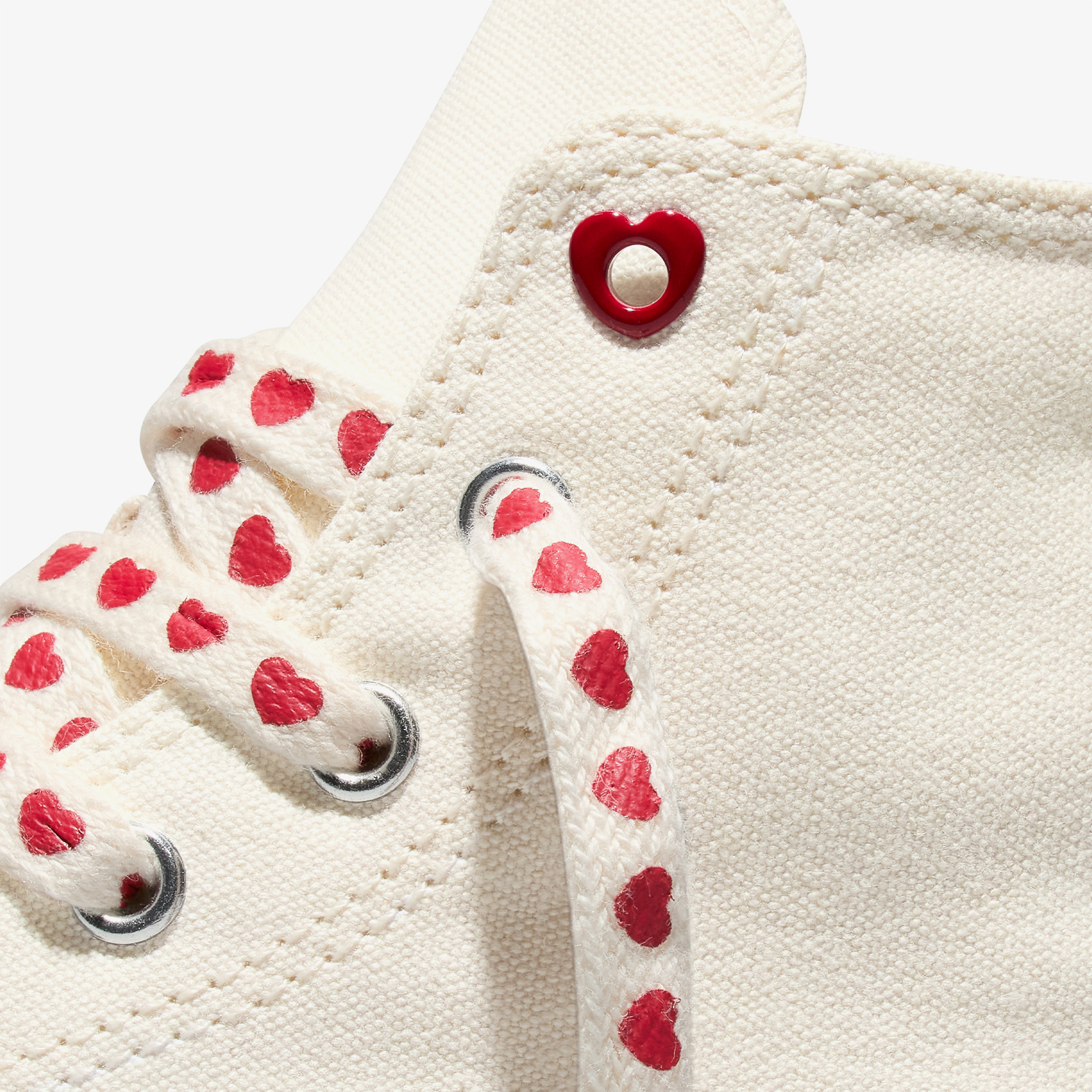 Converse Chucks In Love Chuck Taylor All Star EVA Lift Çocuk Krem Sneaker