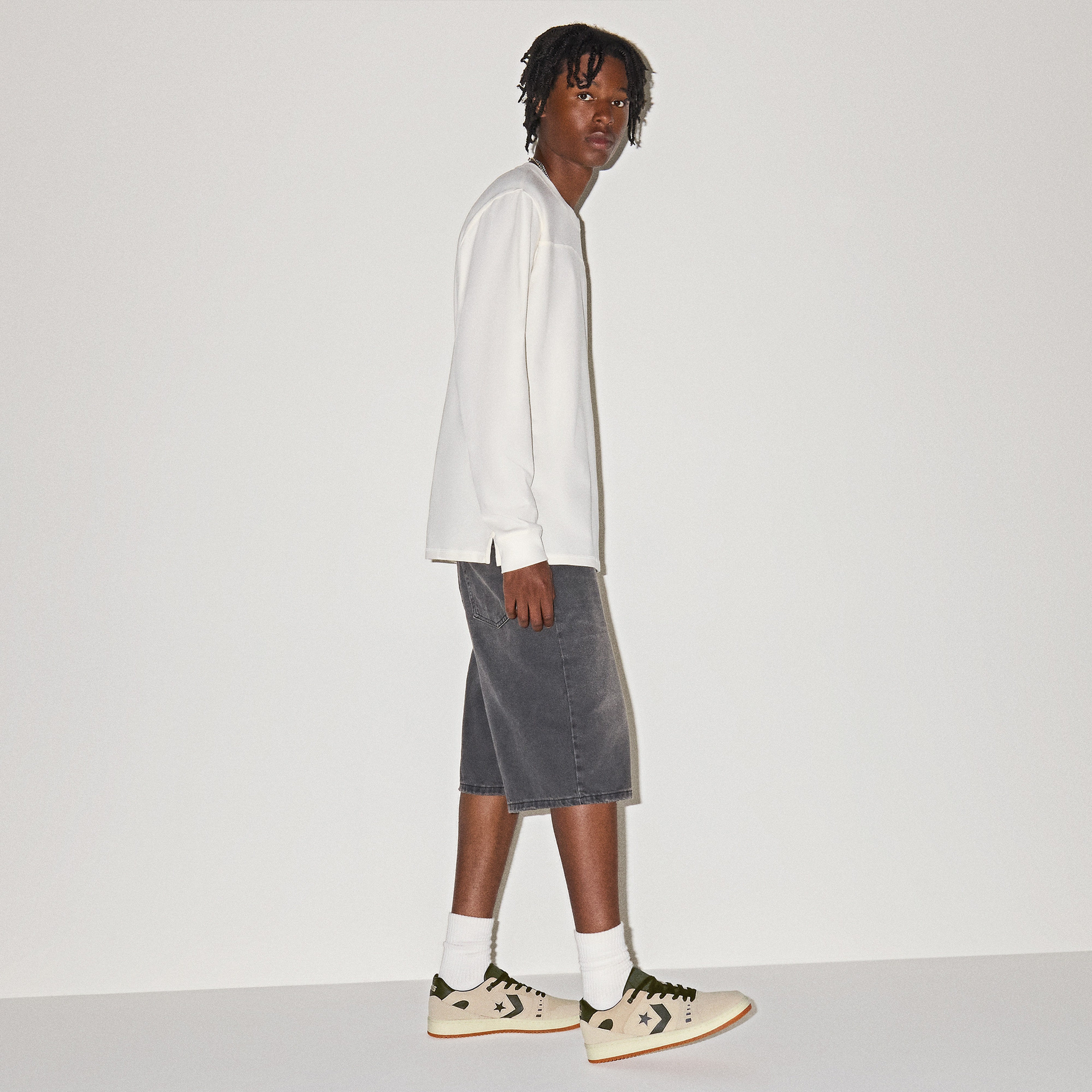 Converse AS-1 Pro Unisex Krem Sneaker