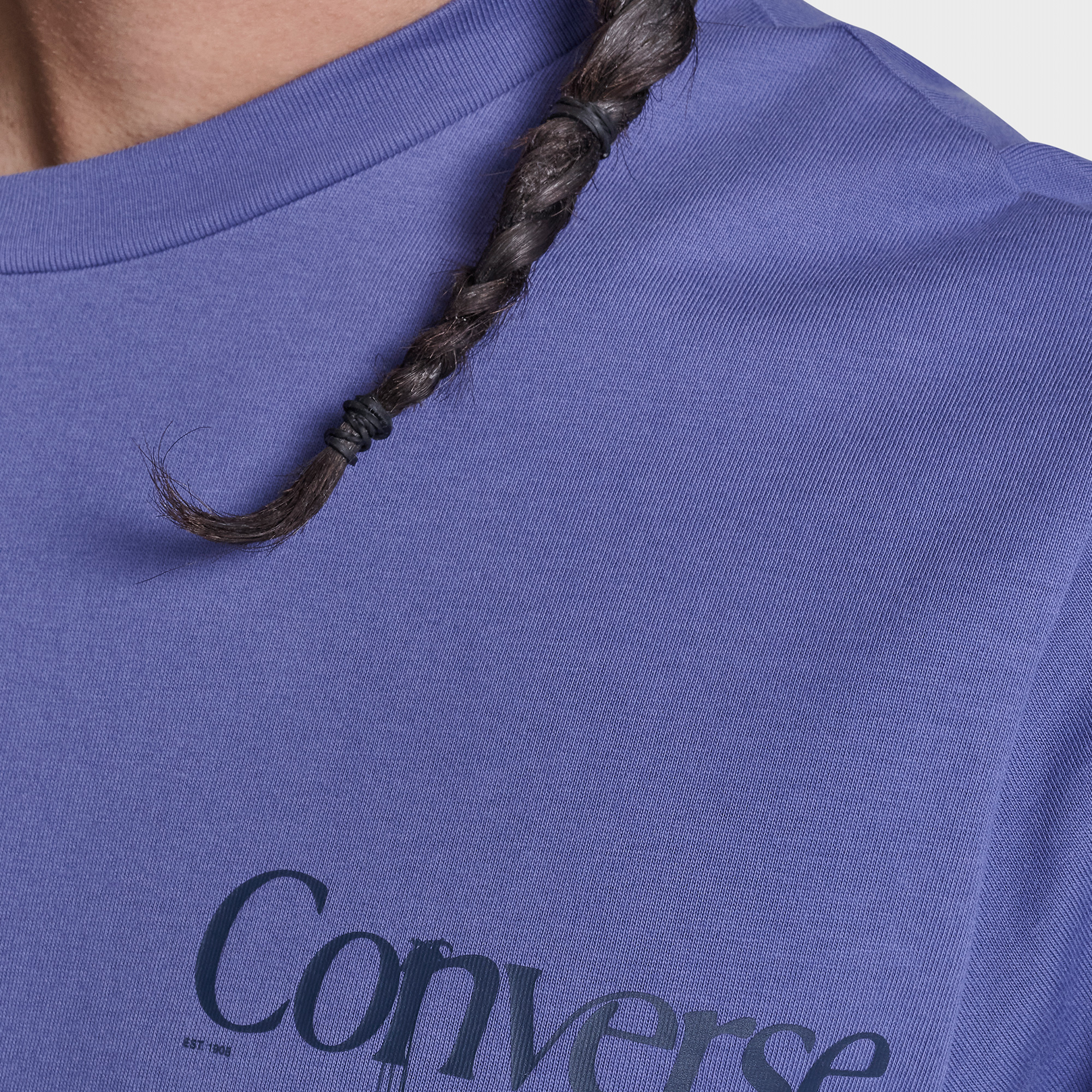 Converse Erkek Mor T-Shirt