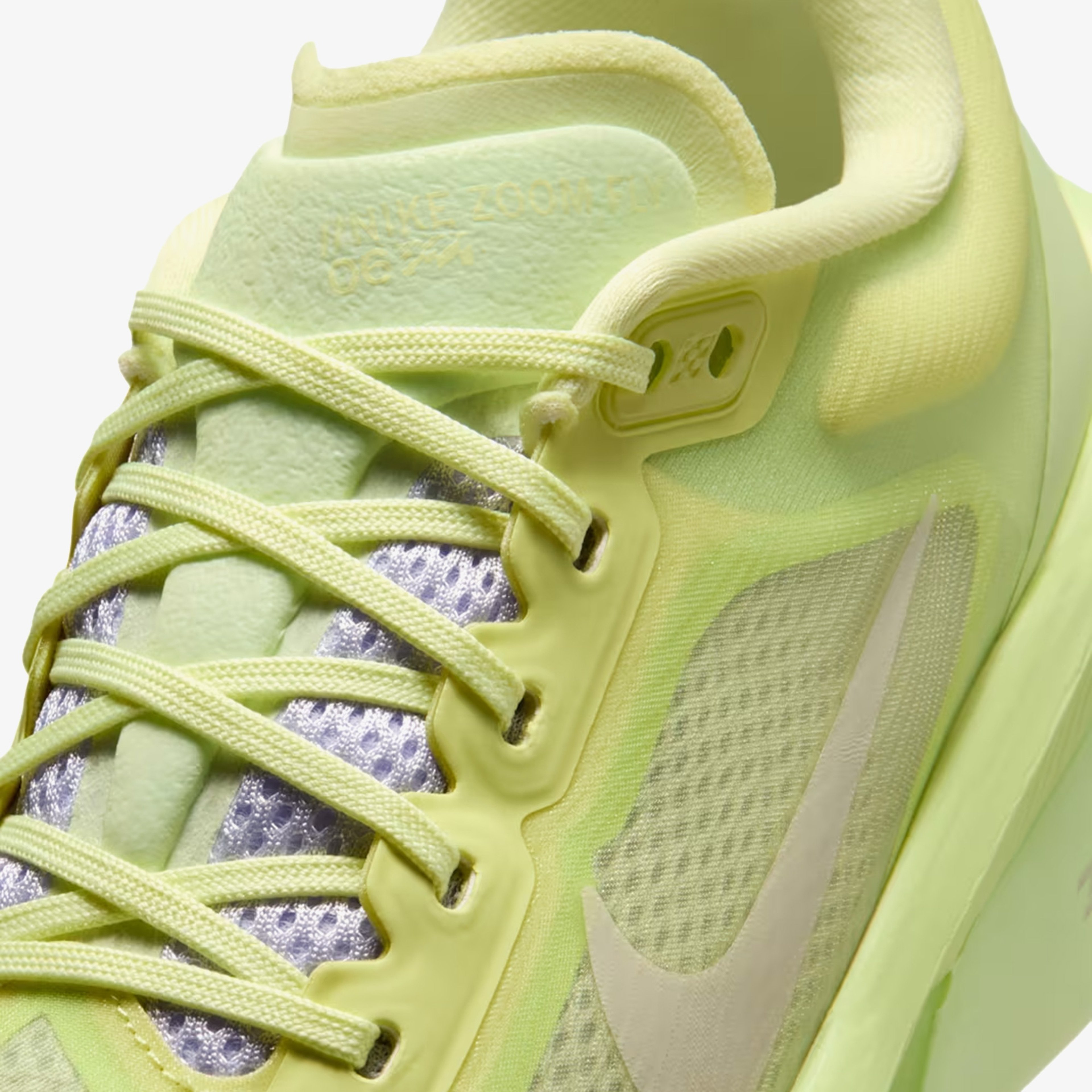 Nike Zoom Fly 6 Kadın Sarı Koşu Ayakkabısı