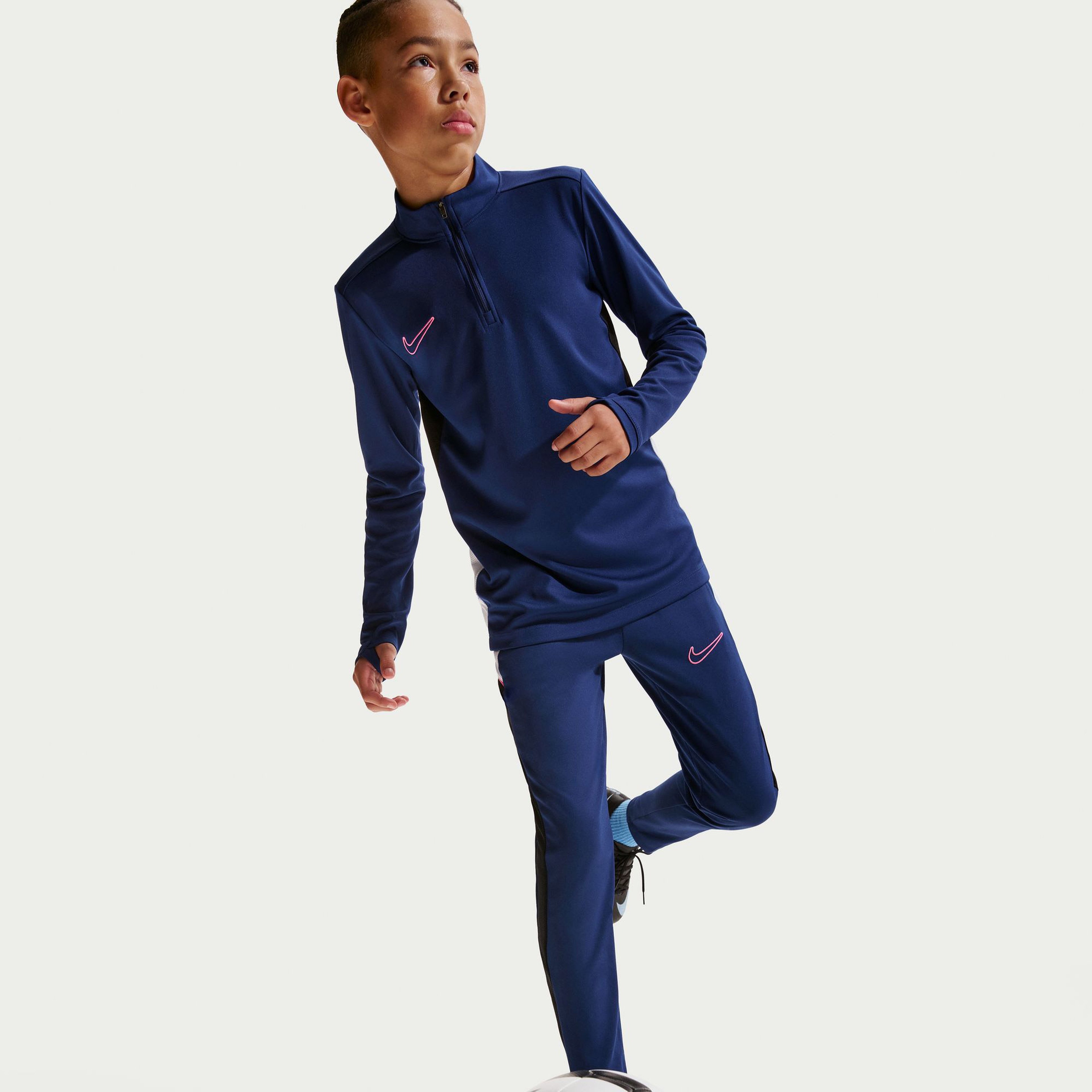 Nike Academy Çocuk Mavi Futbol Sweatshirt
