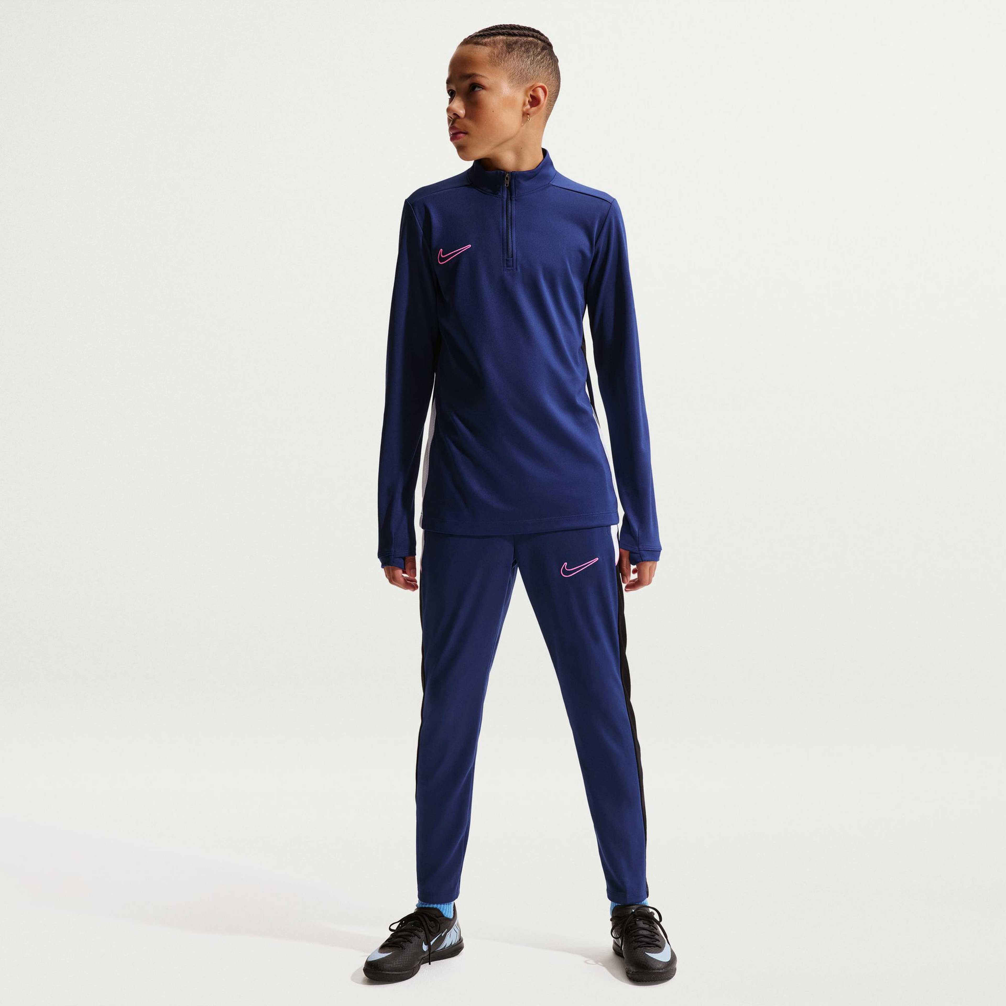 Nike Academy Çocuk Mavi Futbol Sweatshirt