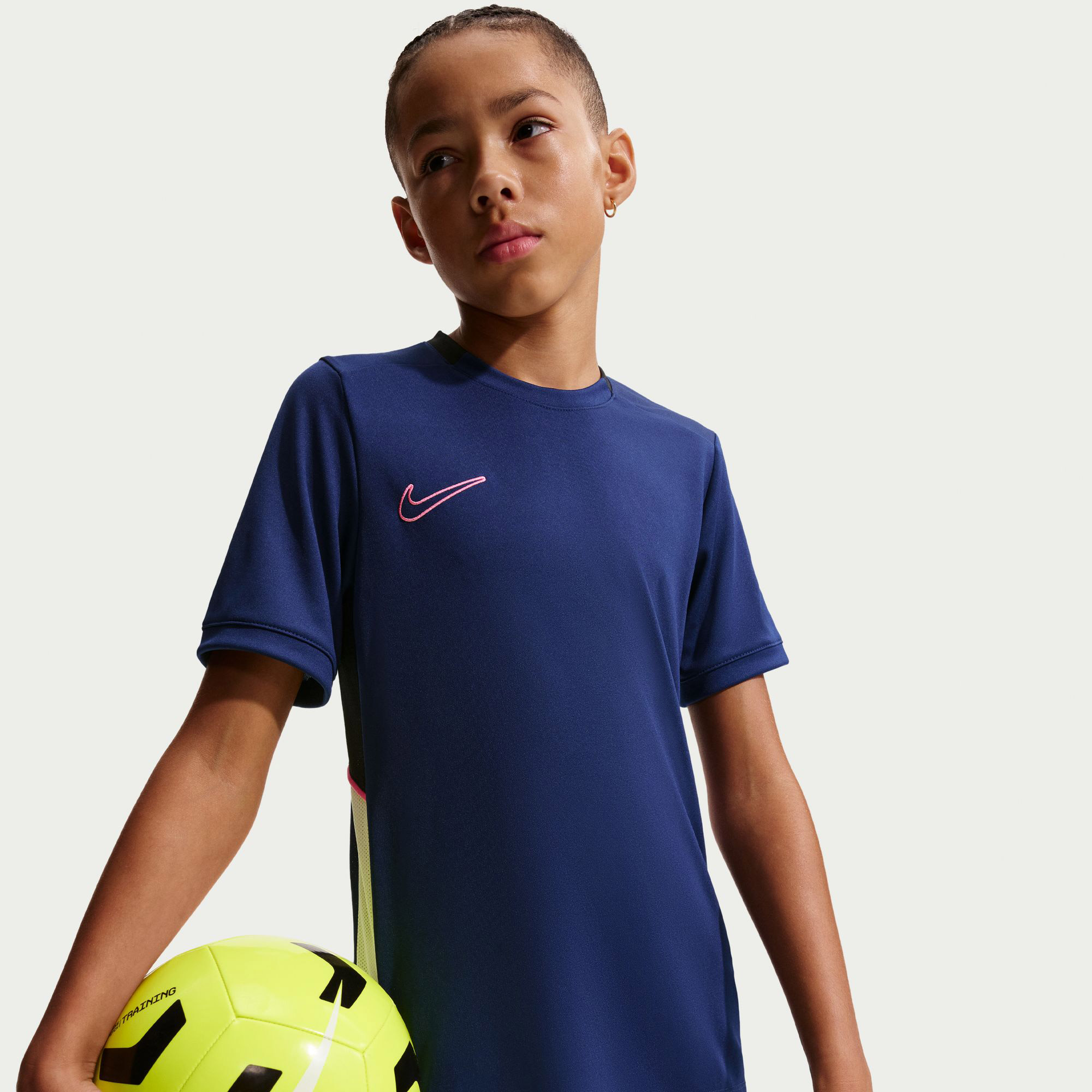 Nike Academy Çocuk Mavi Futbol T-Shirt
