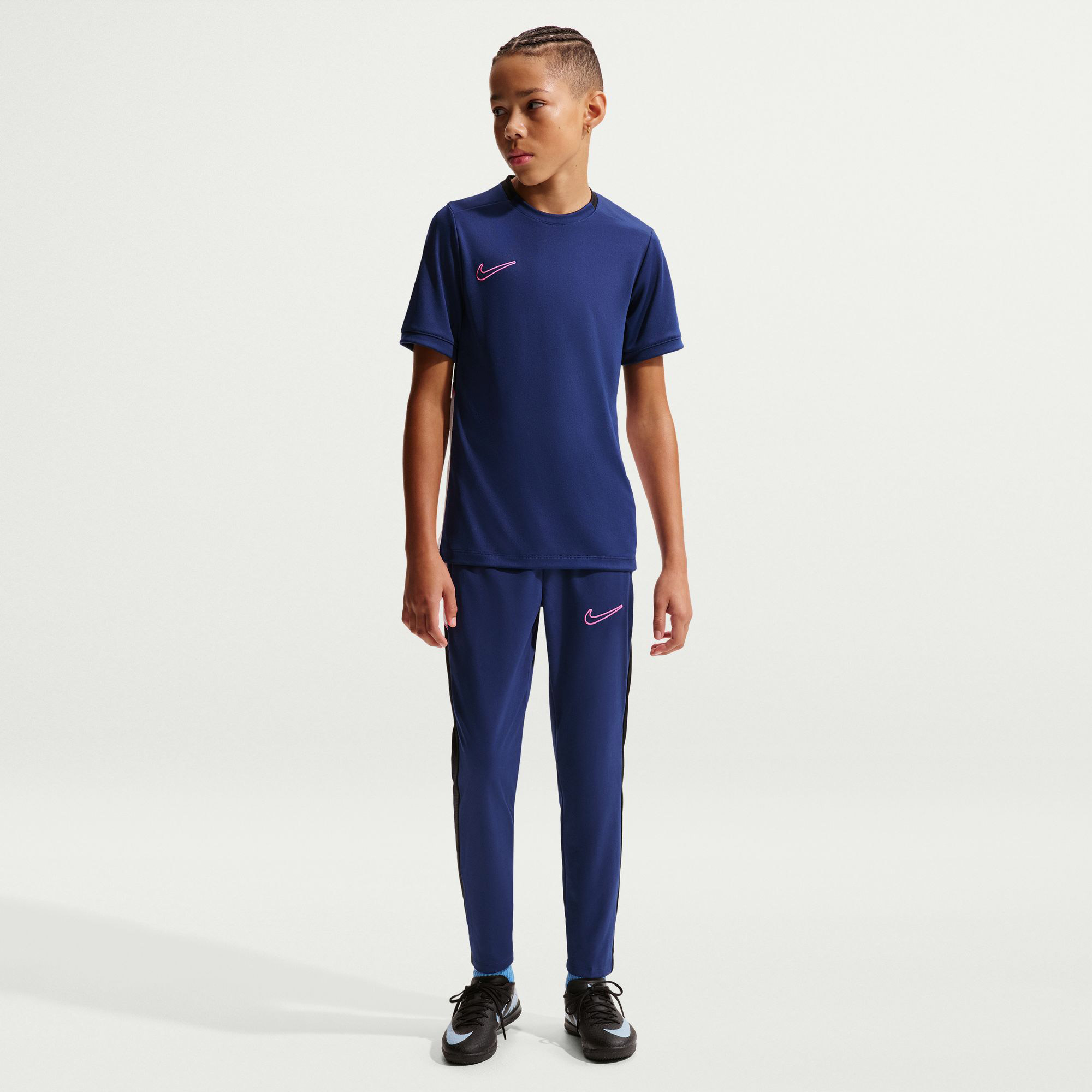 Nike Academy Çocuk Mavi Futbol T-Shirt