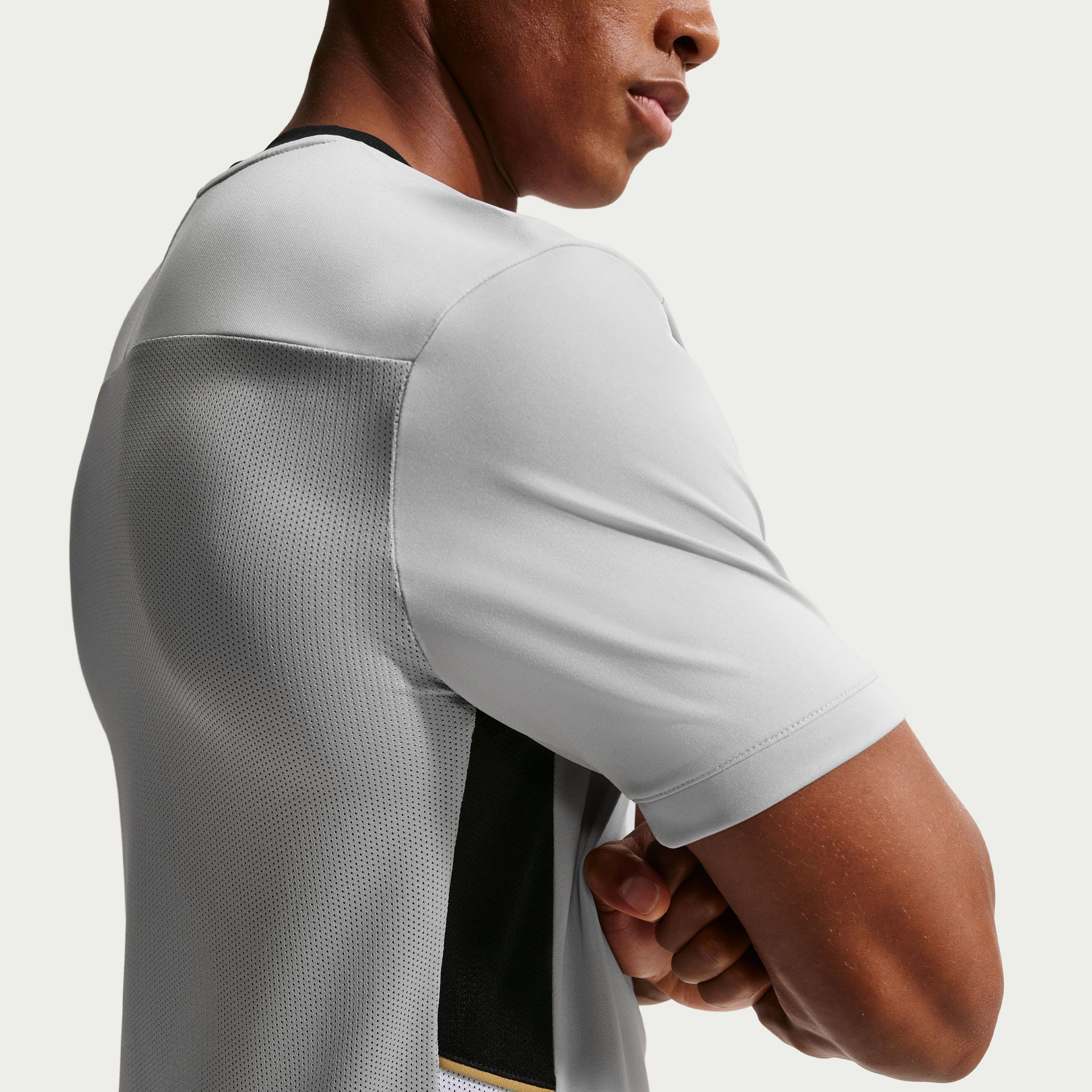 Nike Academy Erkek Gri Futbol T-Shirt