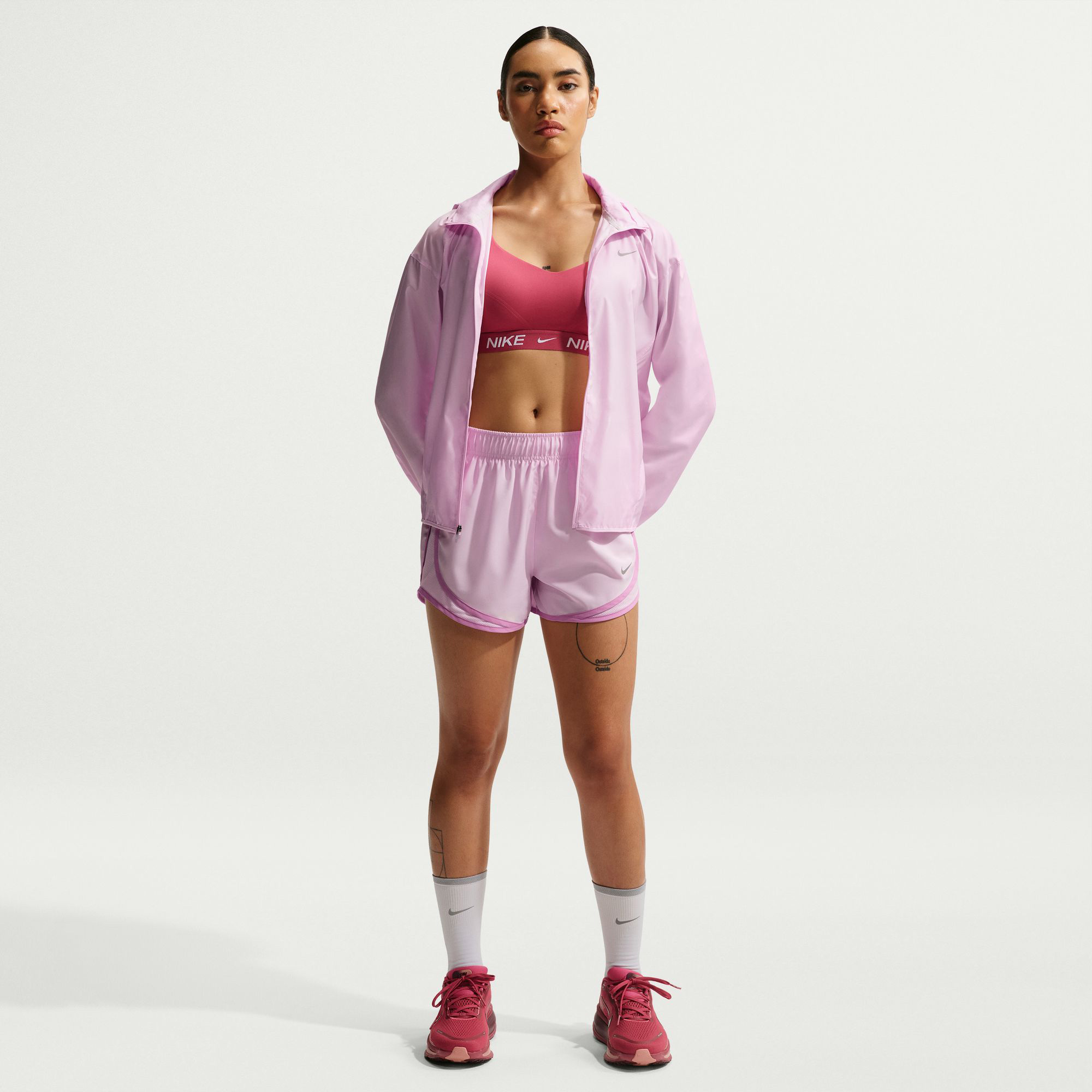 Nike Tempo Kadın Pembe Koşu Şort