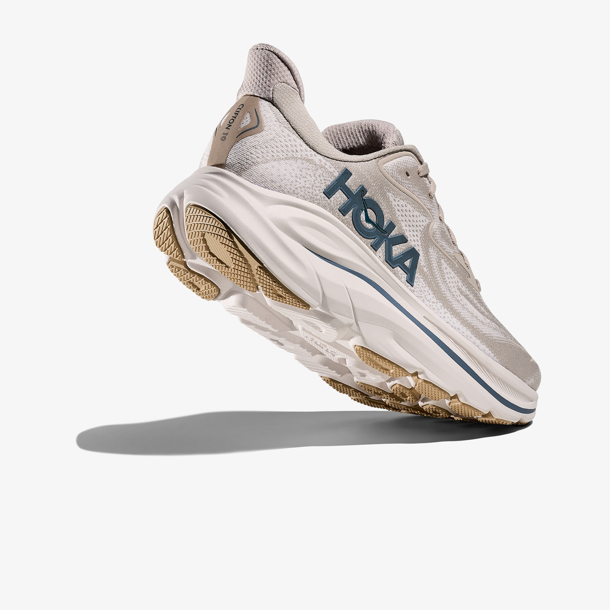Hoka Clifton 10 Erkek Bej Koşu Ayakkabısı