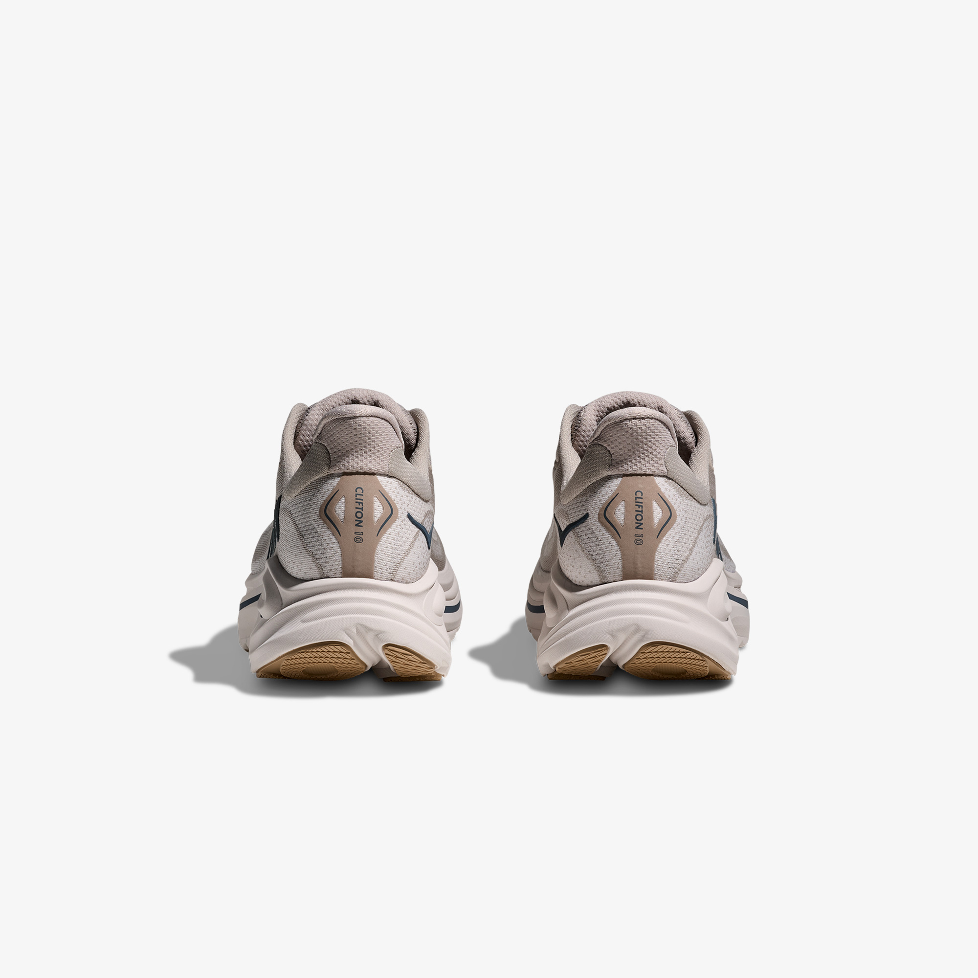 Hoka Clifton 10 Erkek Bej Koşu Ayakkabısı
