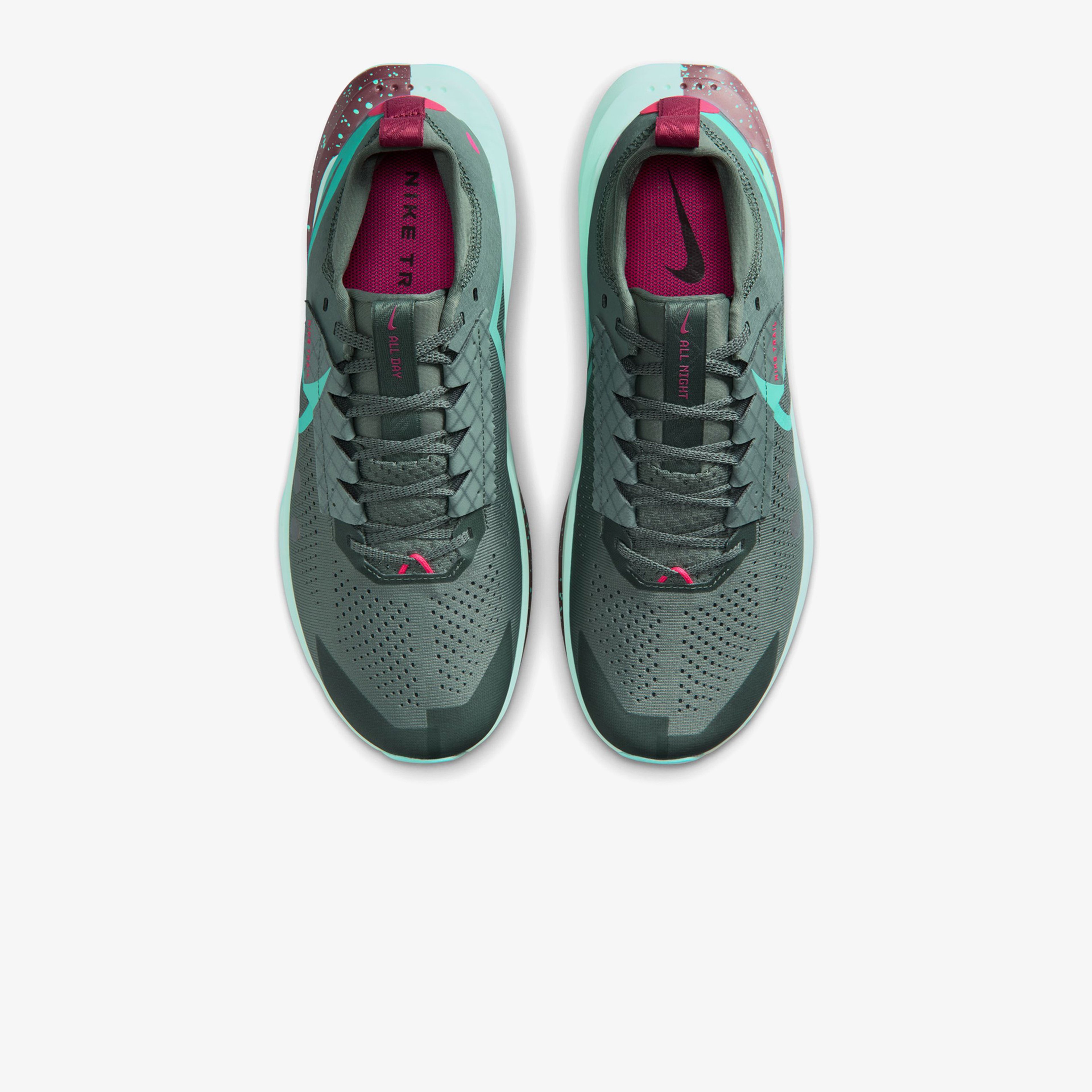Nike ZoomX Zegama Trail 2 Erkek Yeşil Koşu Ayakkabısı
