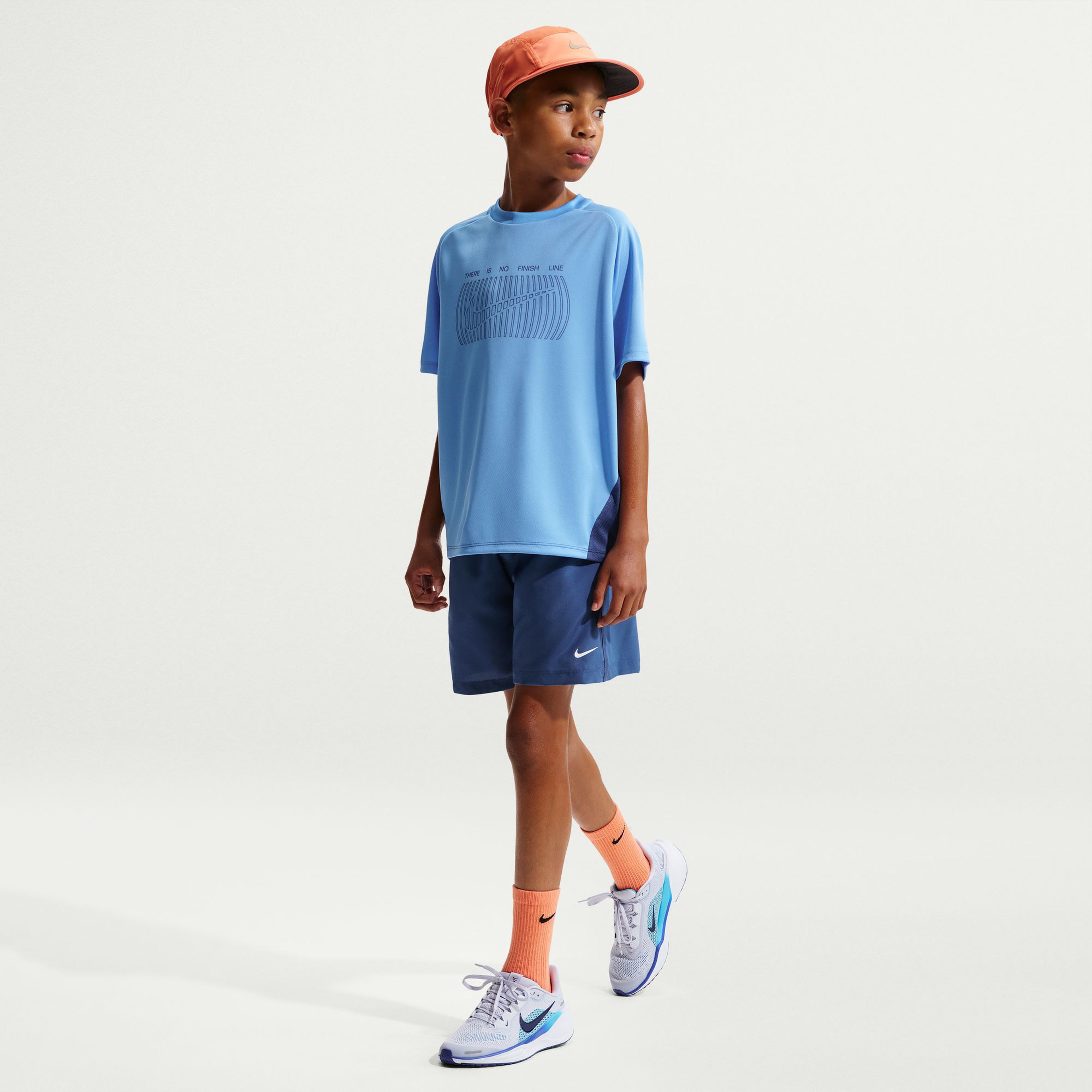 Nike Multi Çocuk Lacivert Antrenman Şortu