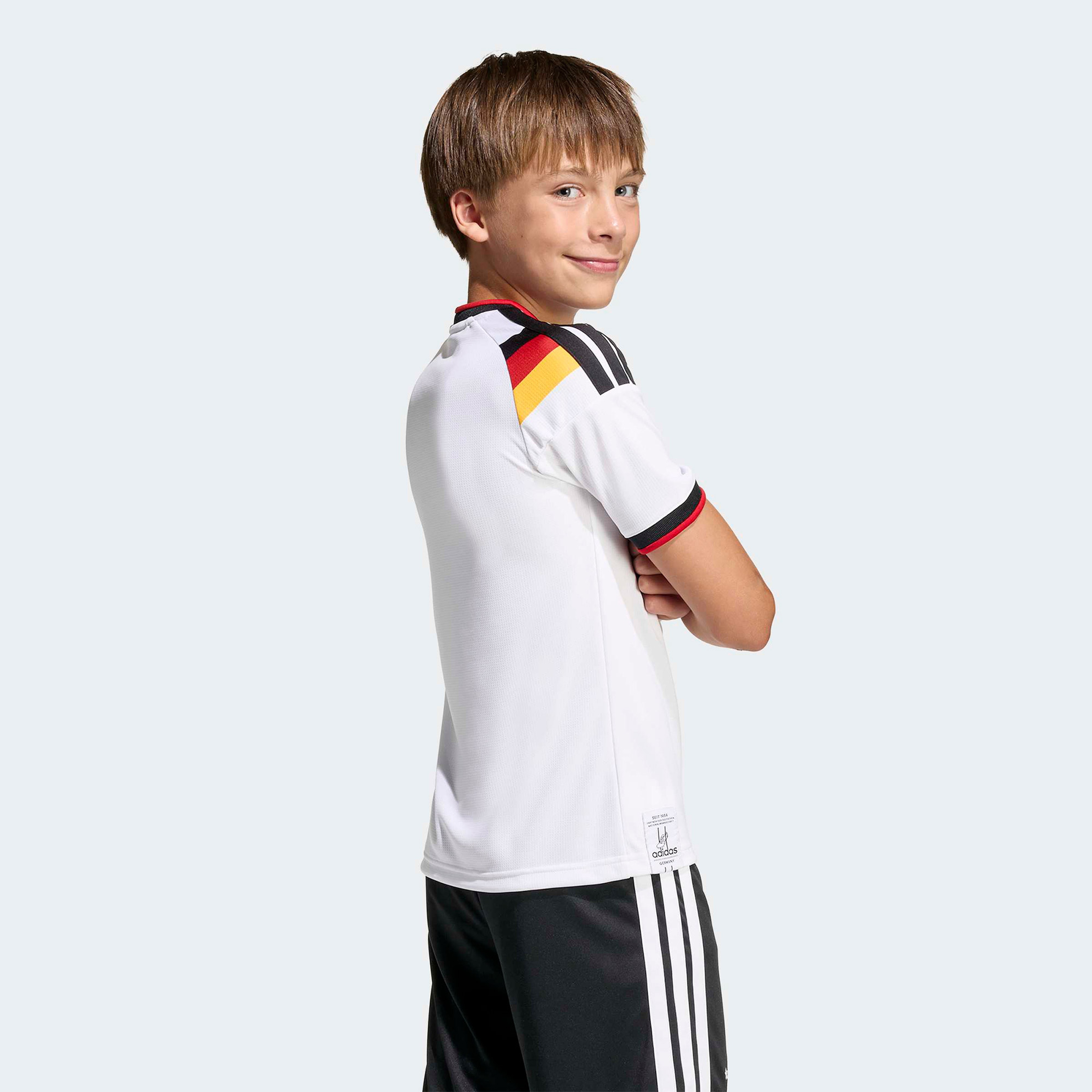 adidas Almanya 26 İç Saha Çocuk Beyaz Forma