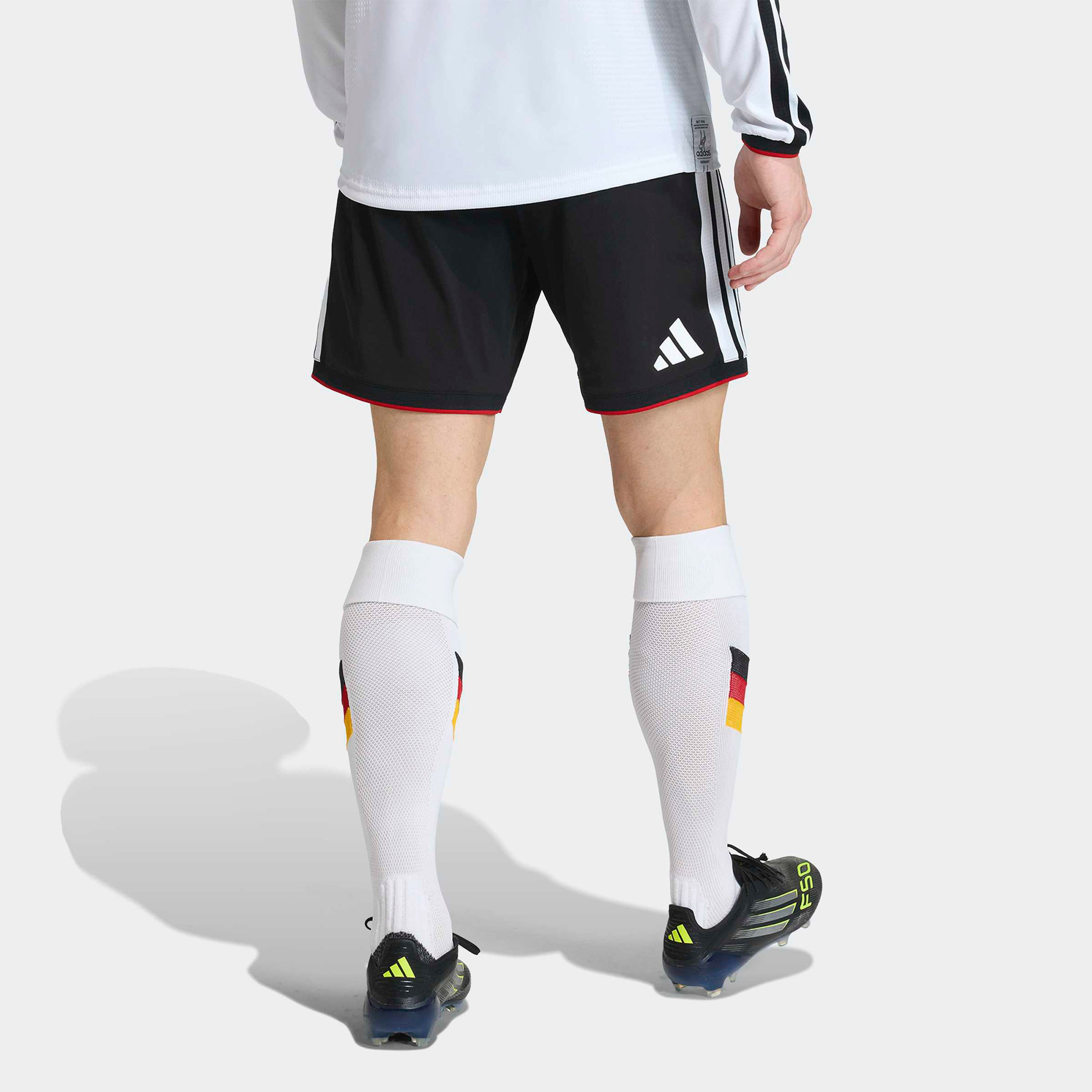 adidas Almanya 26 İç Saha Erkek Siyah Şort