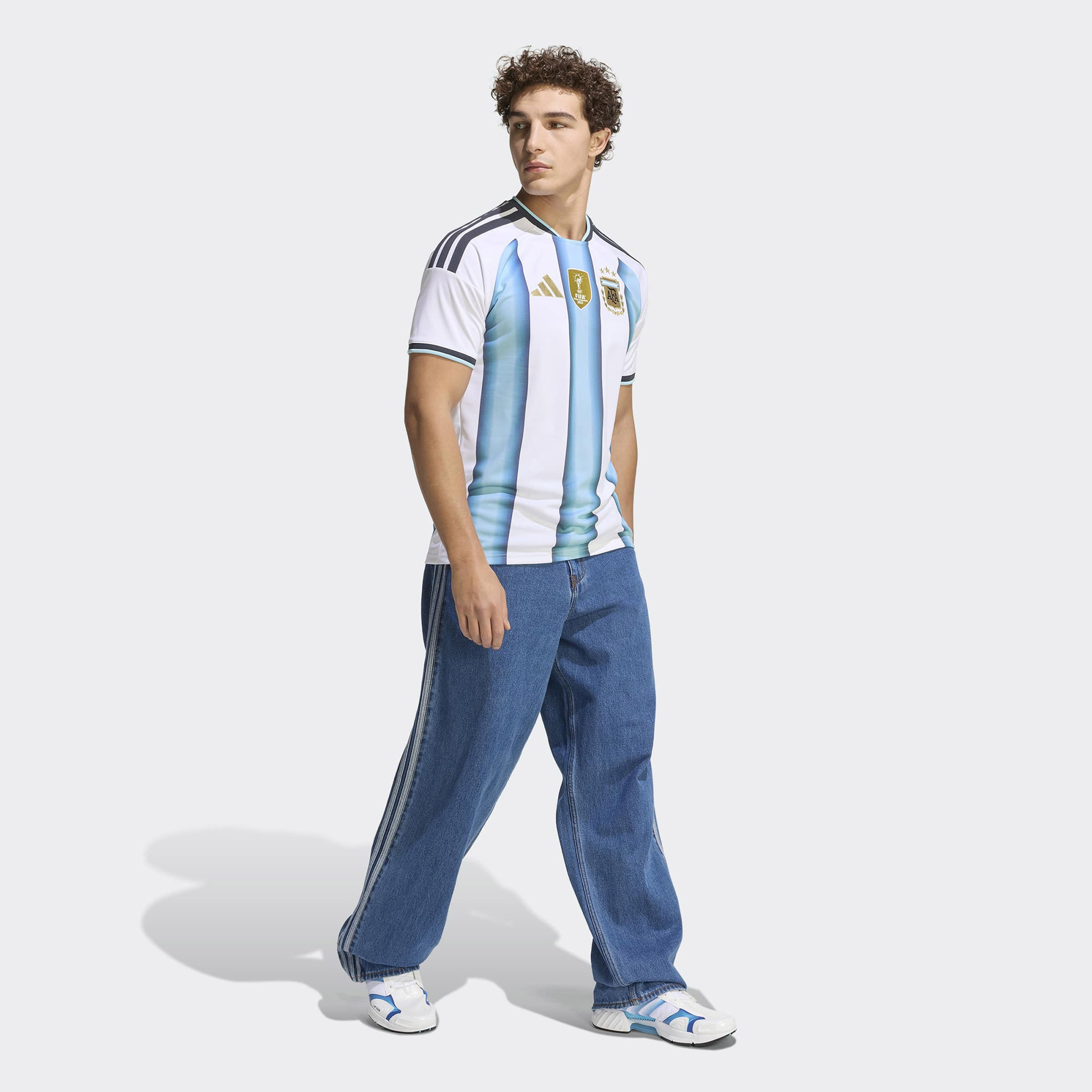 adidas Arjantin 26 İç Saha Erkek Beyaz Forma