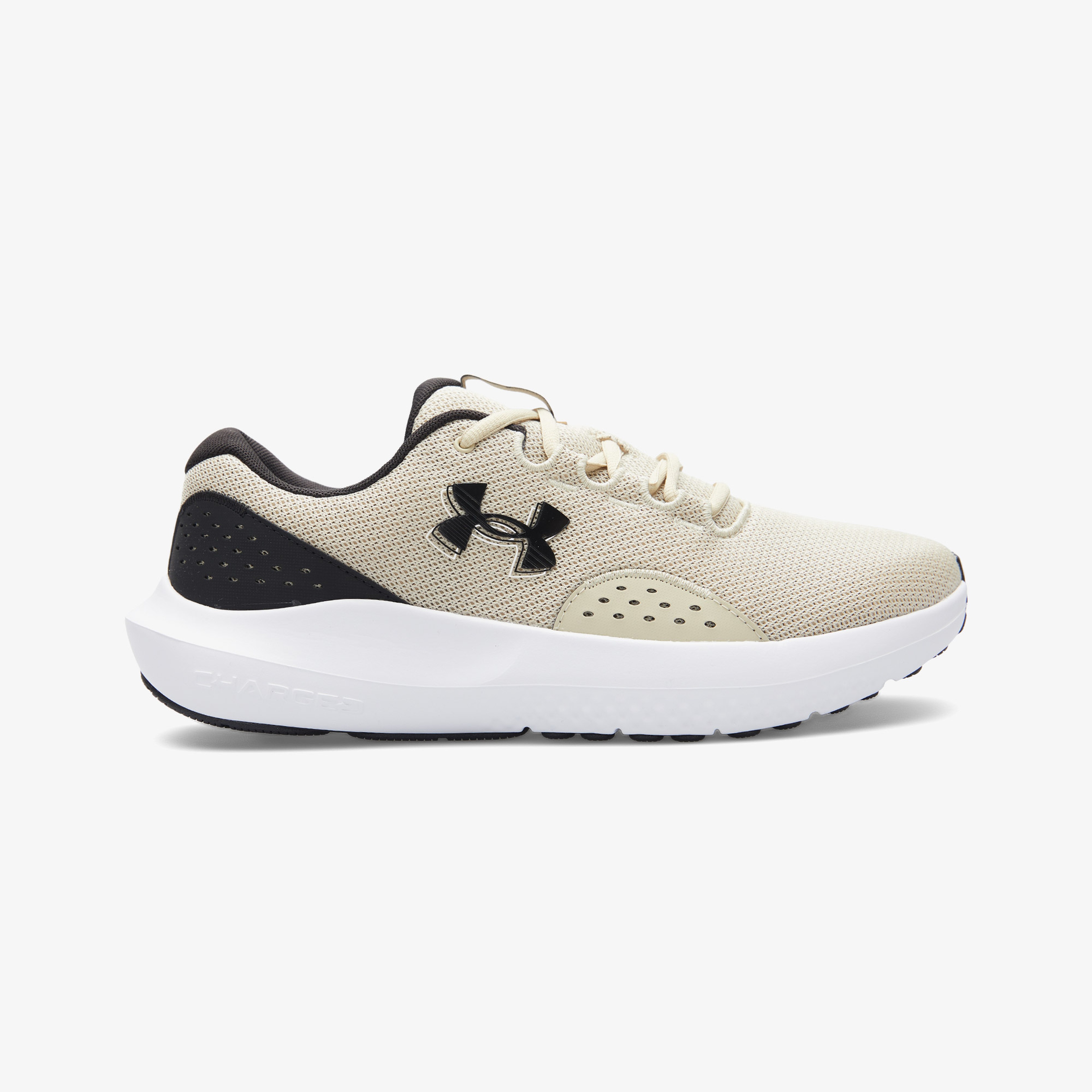 Under Armour Charged Surge 4 Erkek Gri Koşu Ayakkabısı