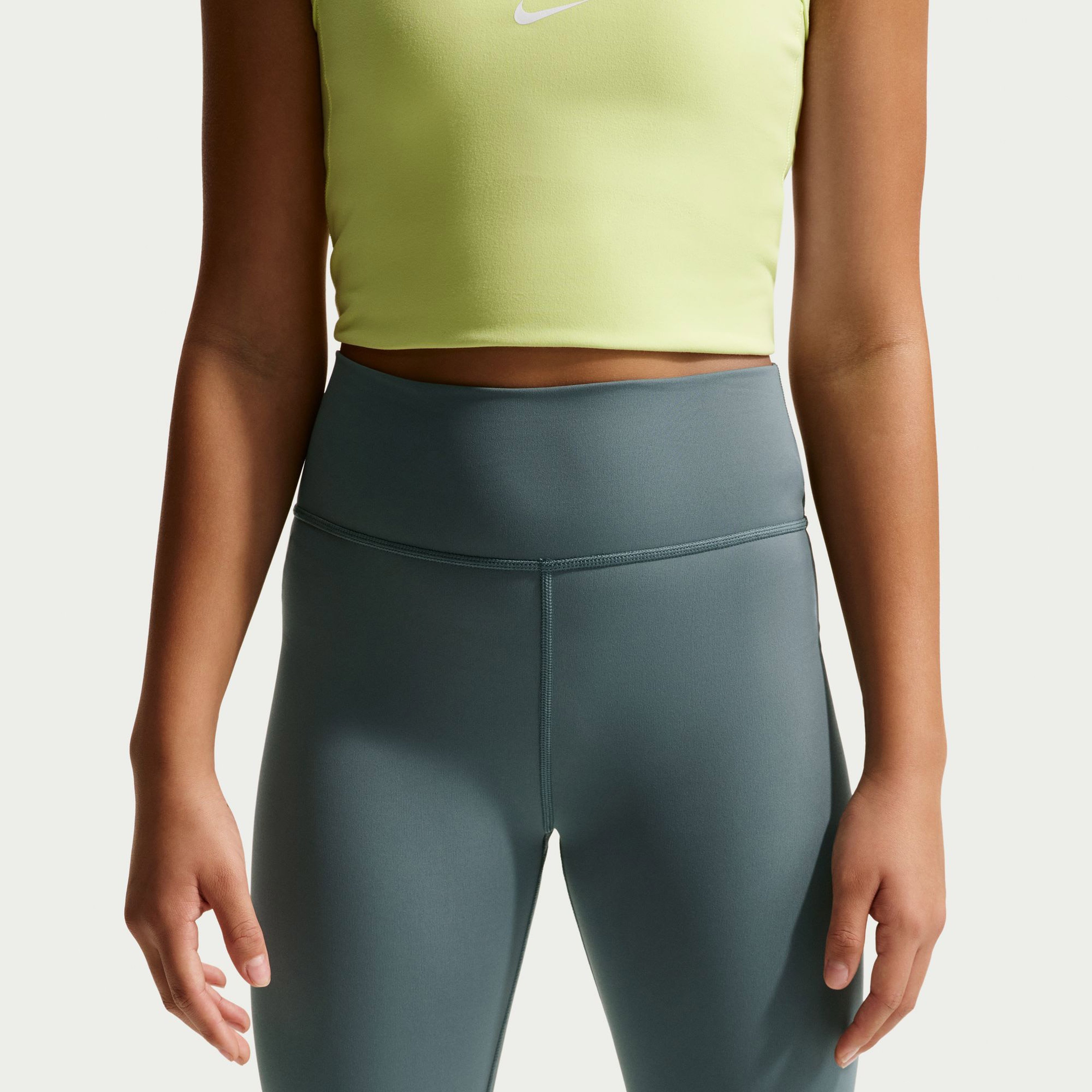 Nike One Çocuk Yeşil Antrenman Taytı