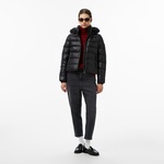 Tommy Hilfiger Gloss Down Slim Kadın Siyah Mont