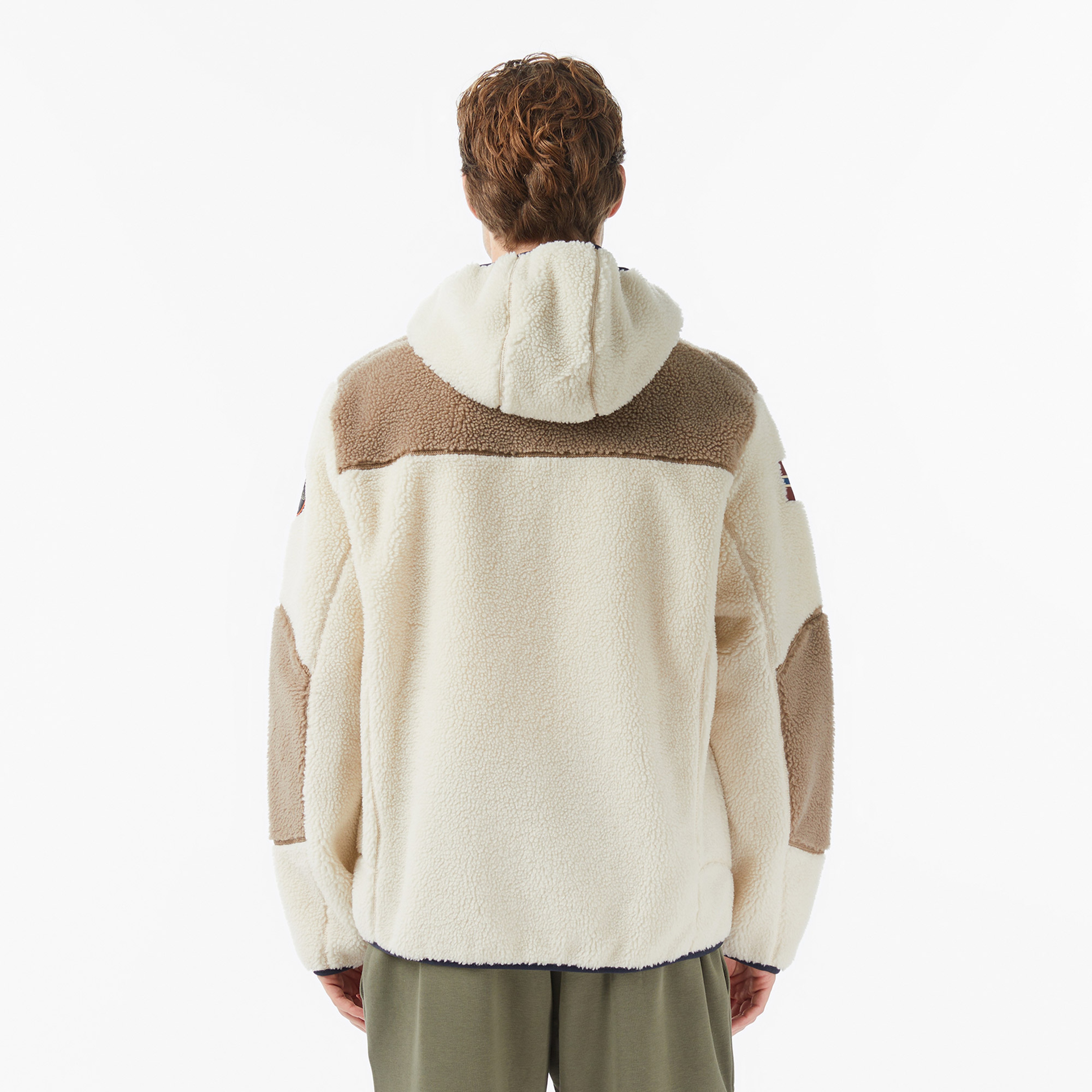 Napapijri Yupik Erkek Beyaz Sweatshirt