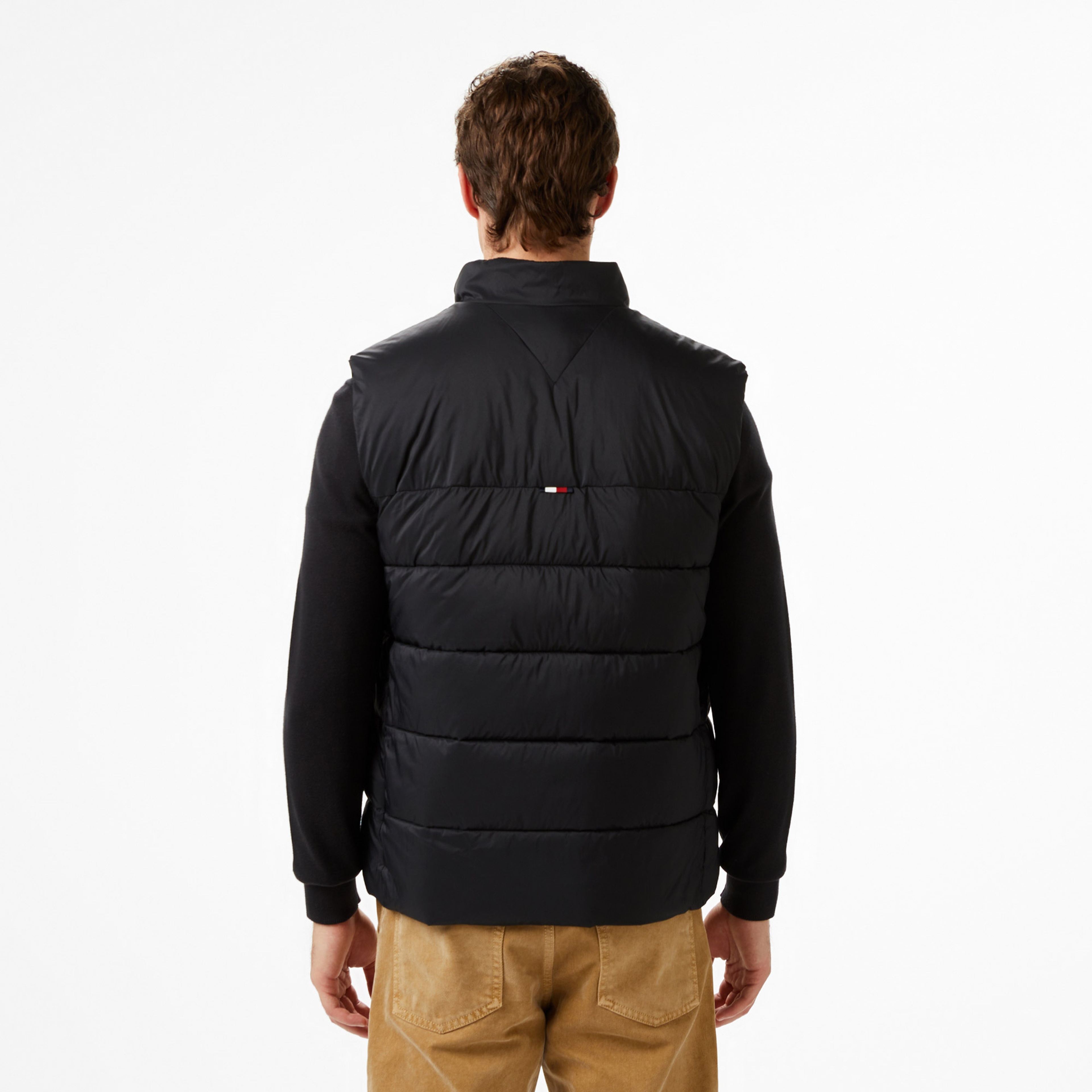 Tommy Hilfiger New Mid Weight Erkek Siyah Yelek