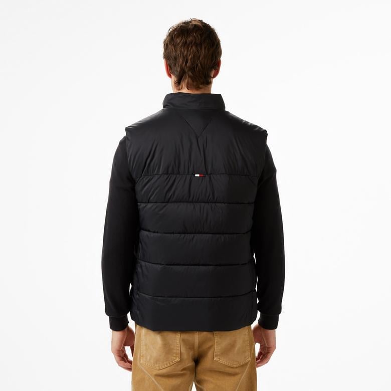 Tommy Hilfiger New Mid Weight Erkek Siyah Yelek