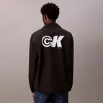 Calvin Klein Nylon Graphic Coaches Erkek Siyah Mont