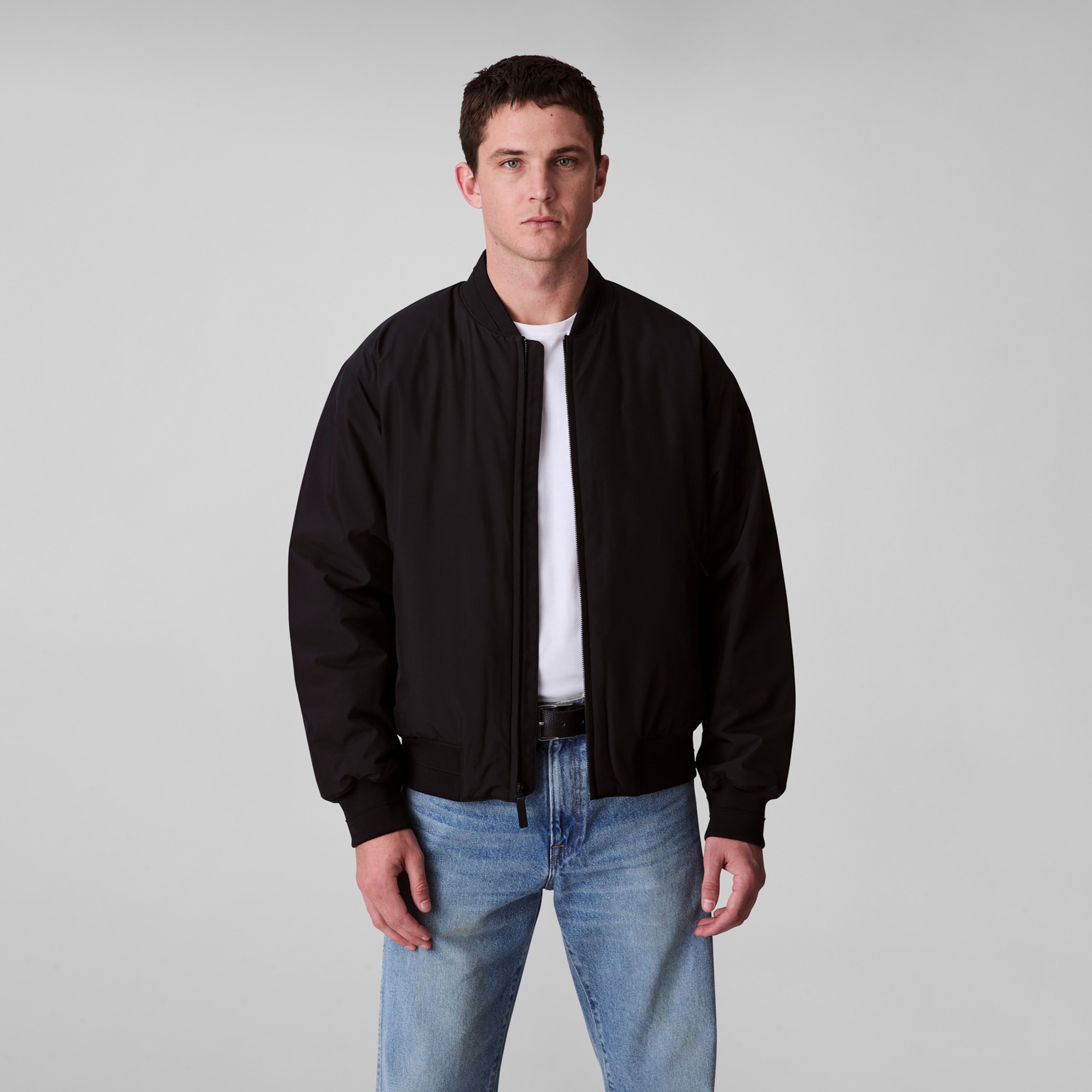 Calvin Klein Hero Bomber Erkek Siyah Mont
