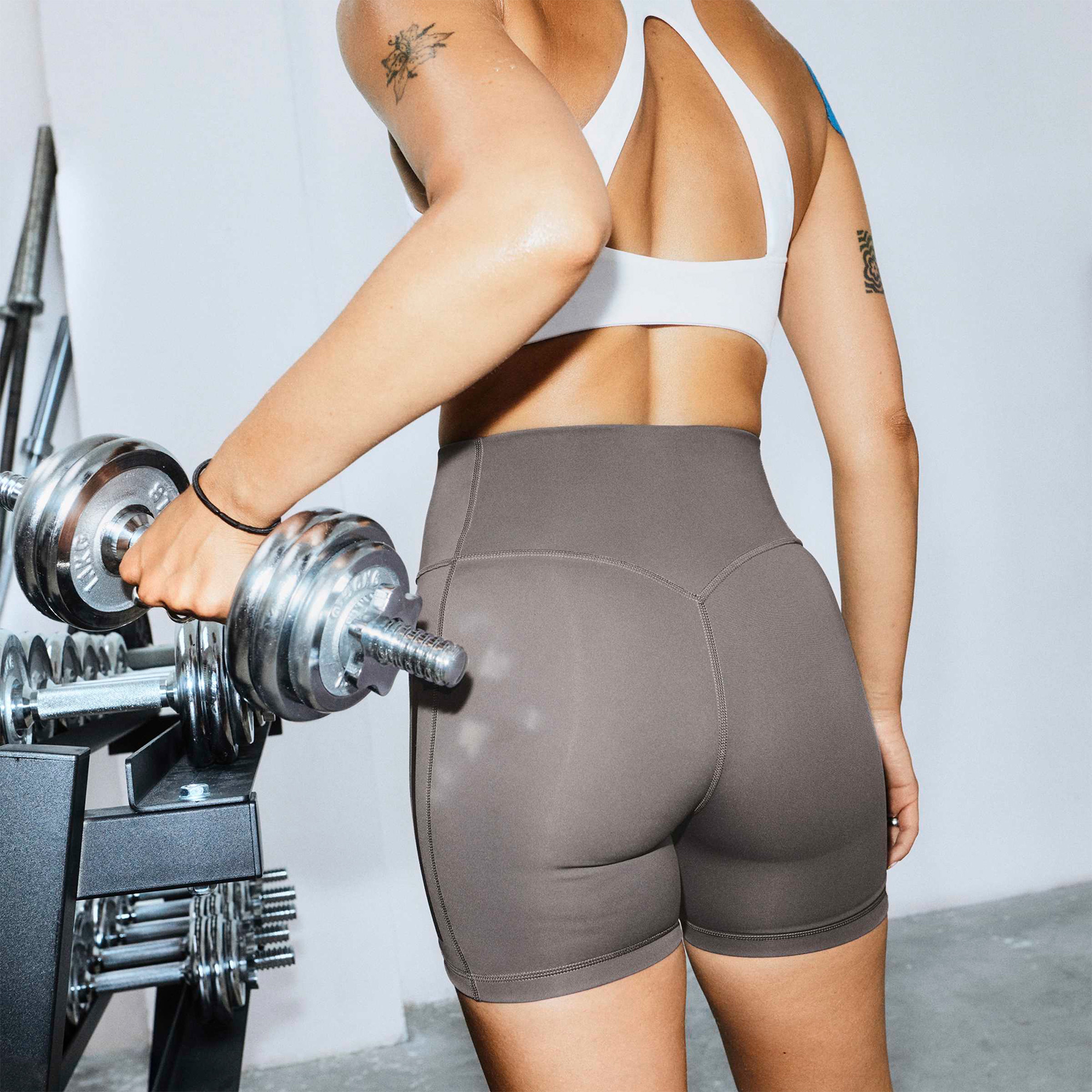 adidas Optime Workout Medium Destekli Kadın Beyaz Antrenman Bra