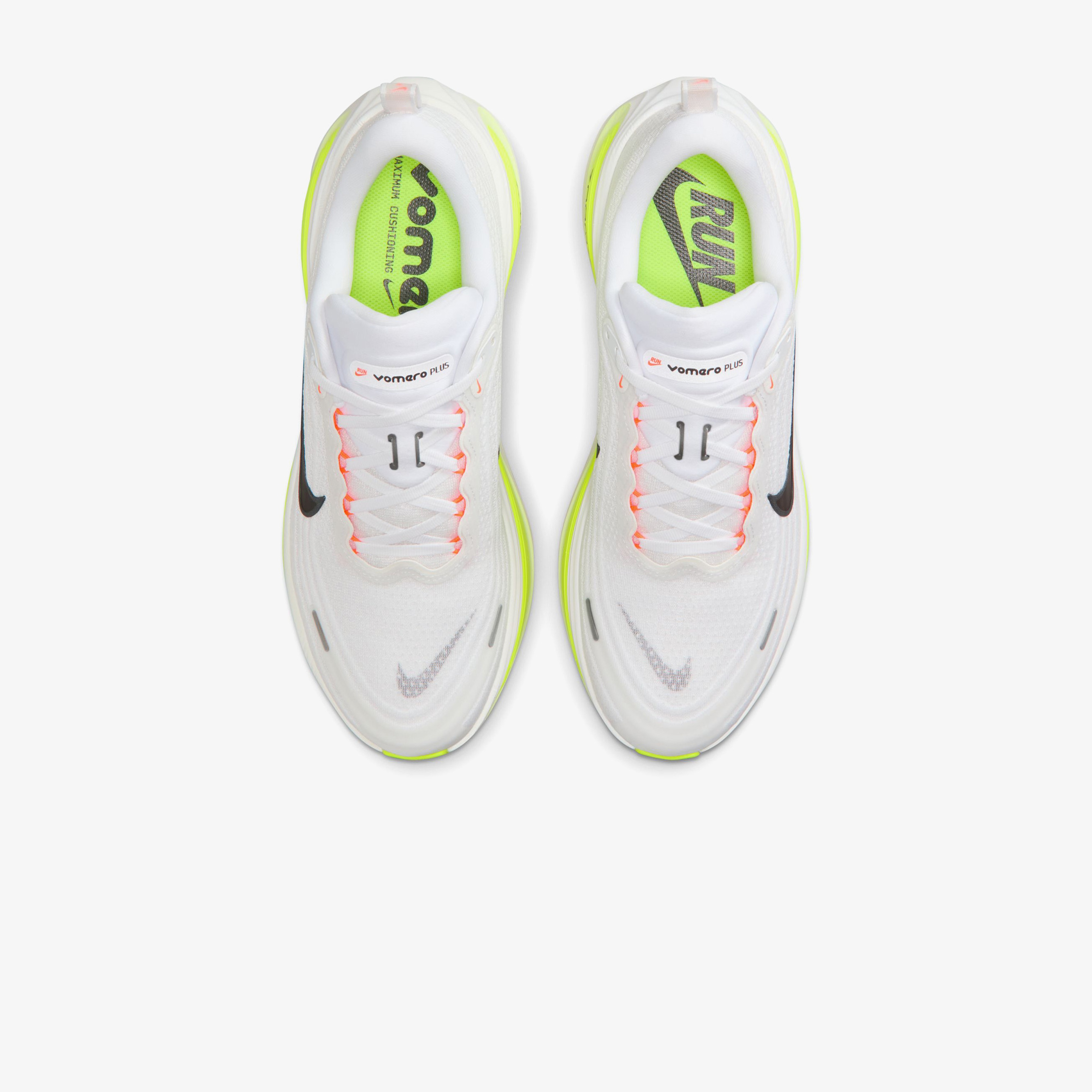 Nike Vomero Plus Erkek Beyaz Koşu Ayakkabısı