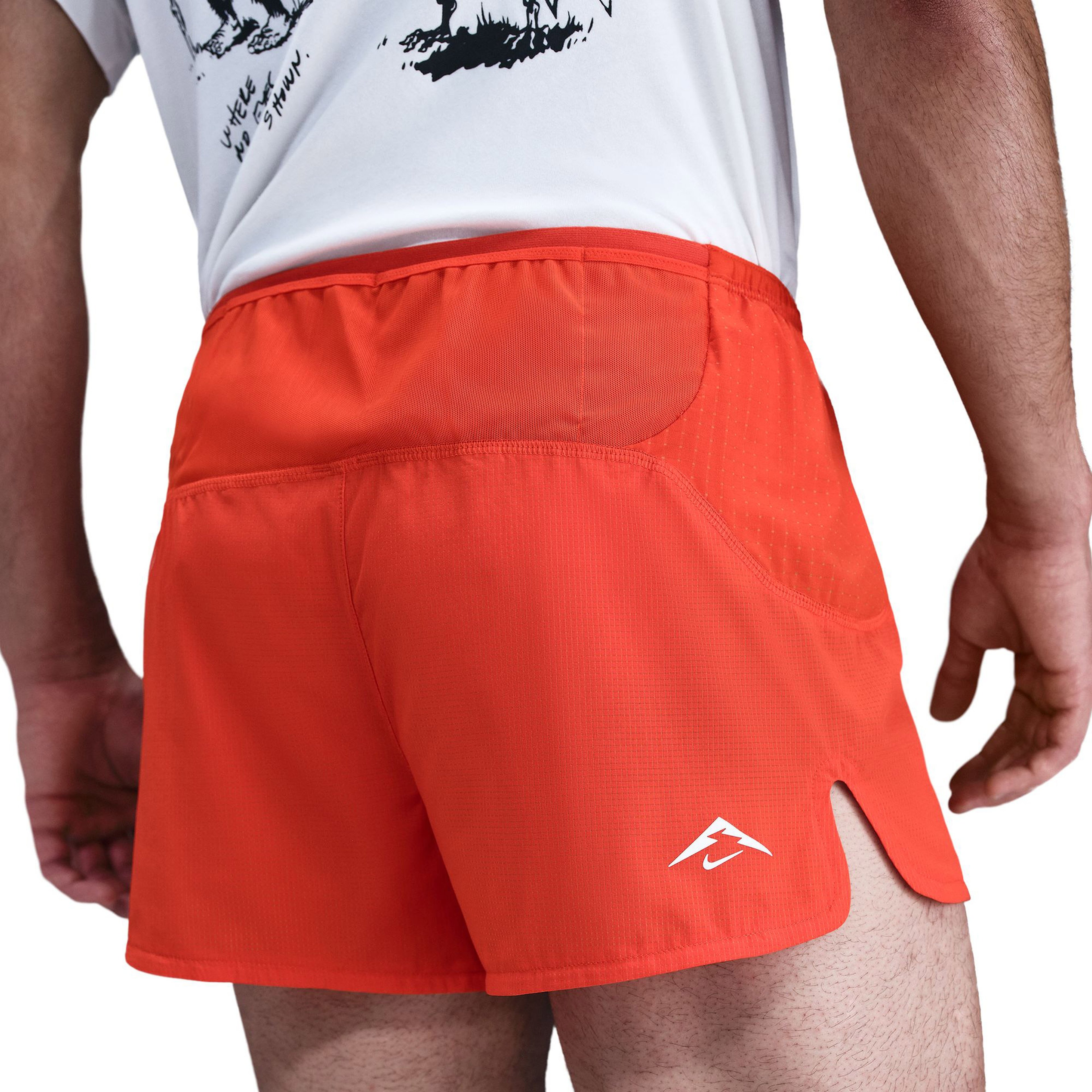 Nike Dfadv Trailwind 3Bf Erkek Kırmızı Şort