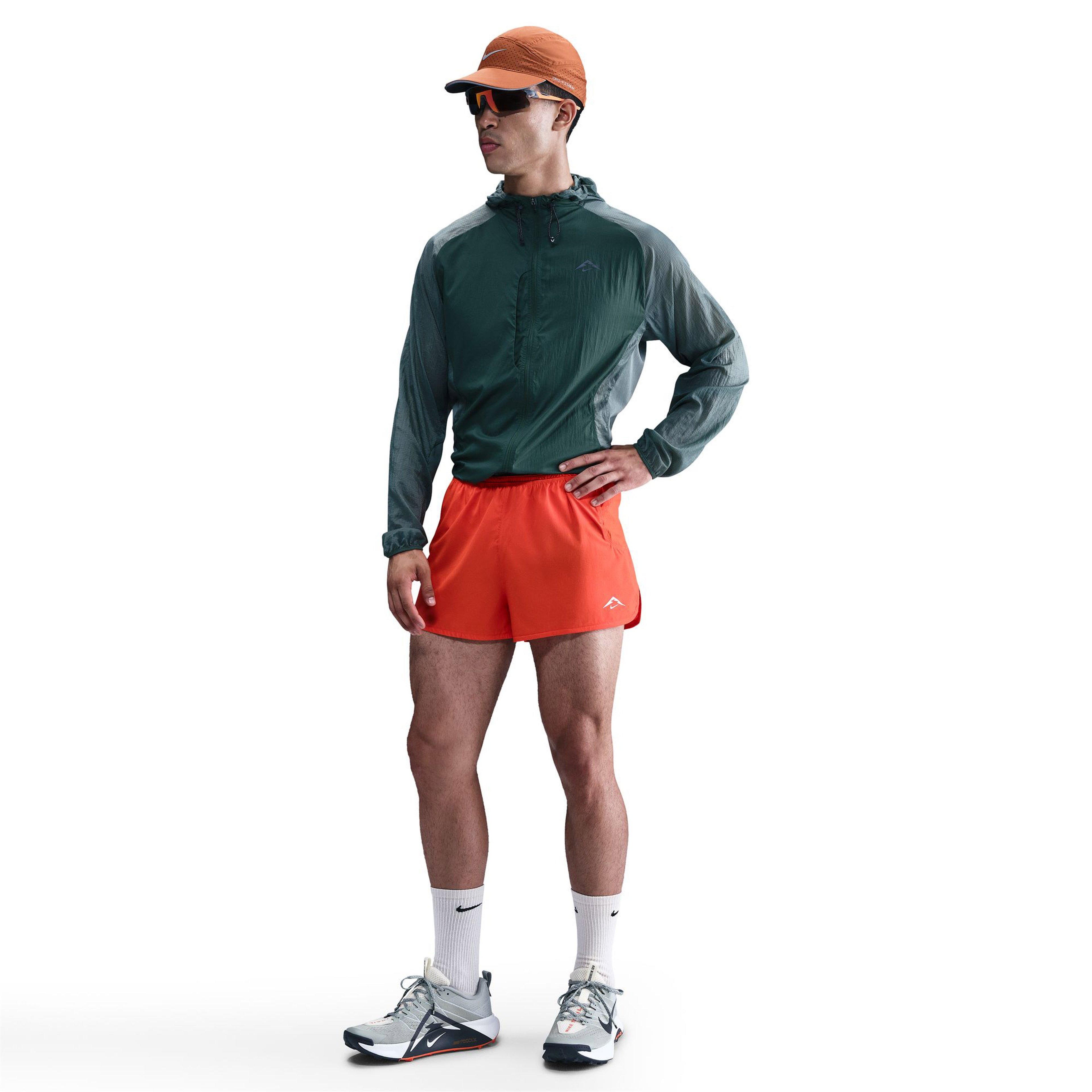 Nike Dfadv Trailwind 3Bf Erkek Kırmızı Şort