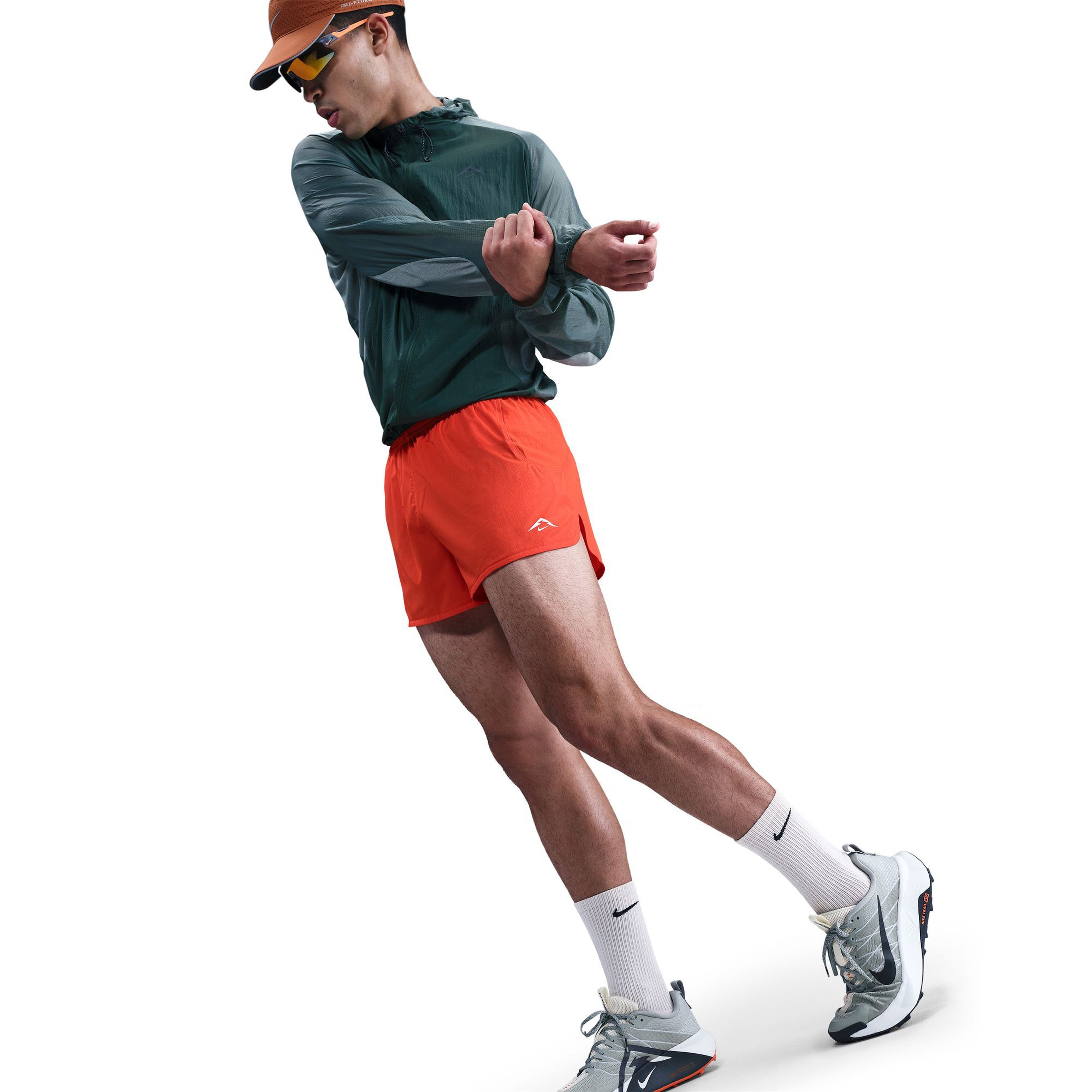 Nike Dfadv Trailwind 3Bf Erkek Kırmızı Şort